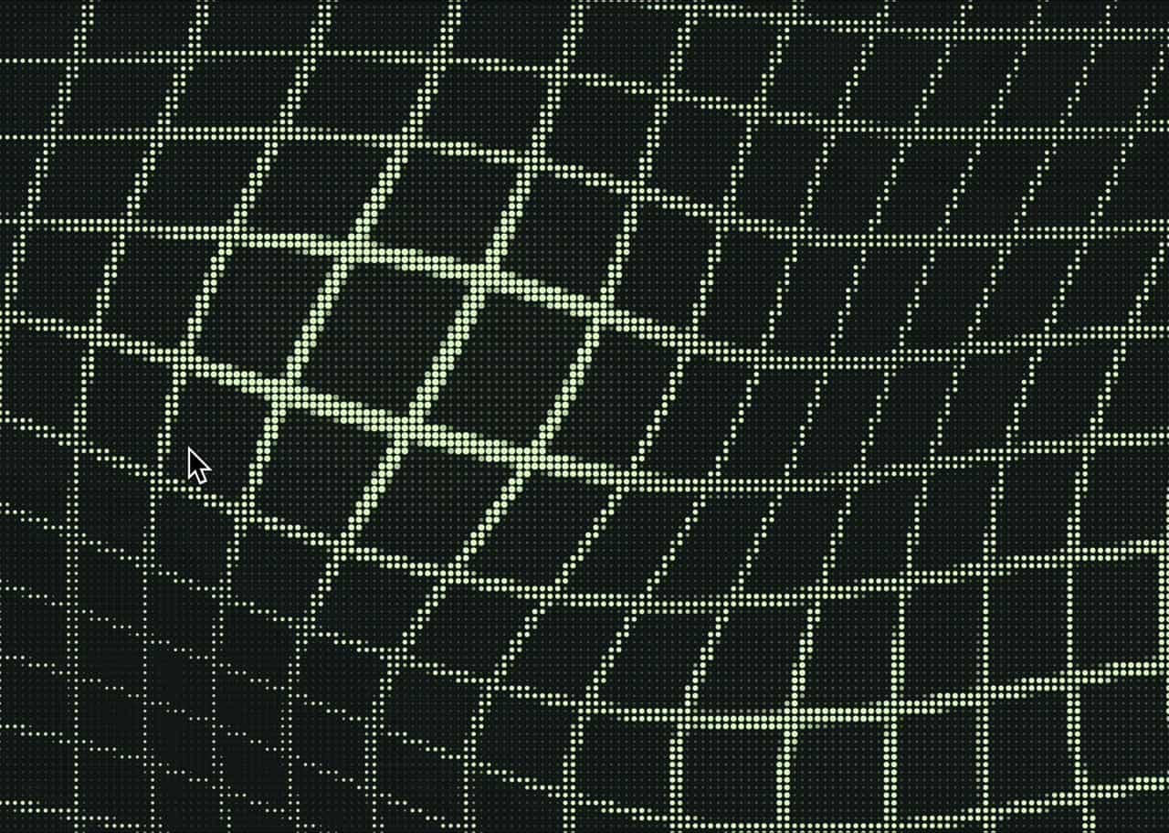 Halftone Lens Field