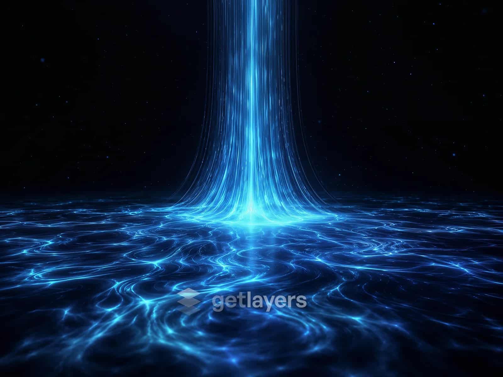 Blue Light Cascade