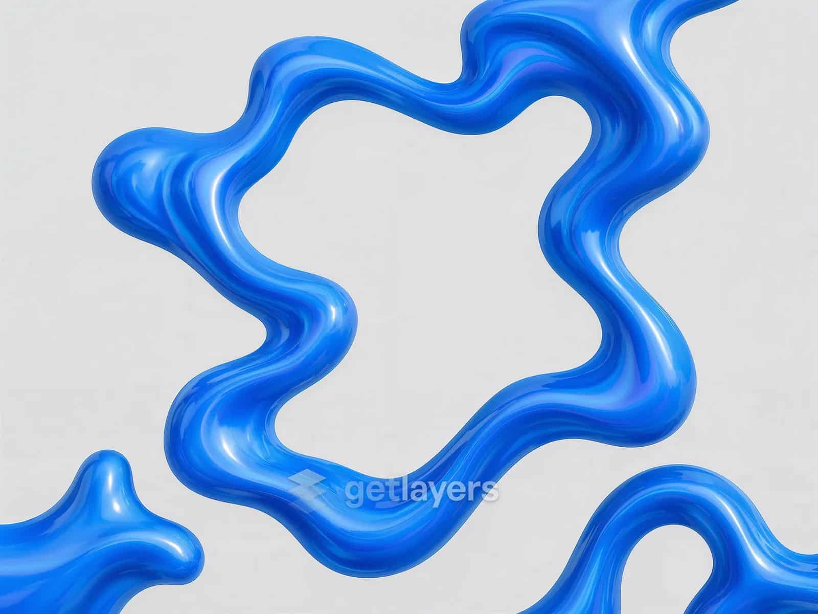 Blue Liquid Tubes