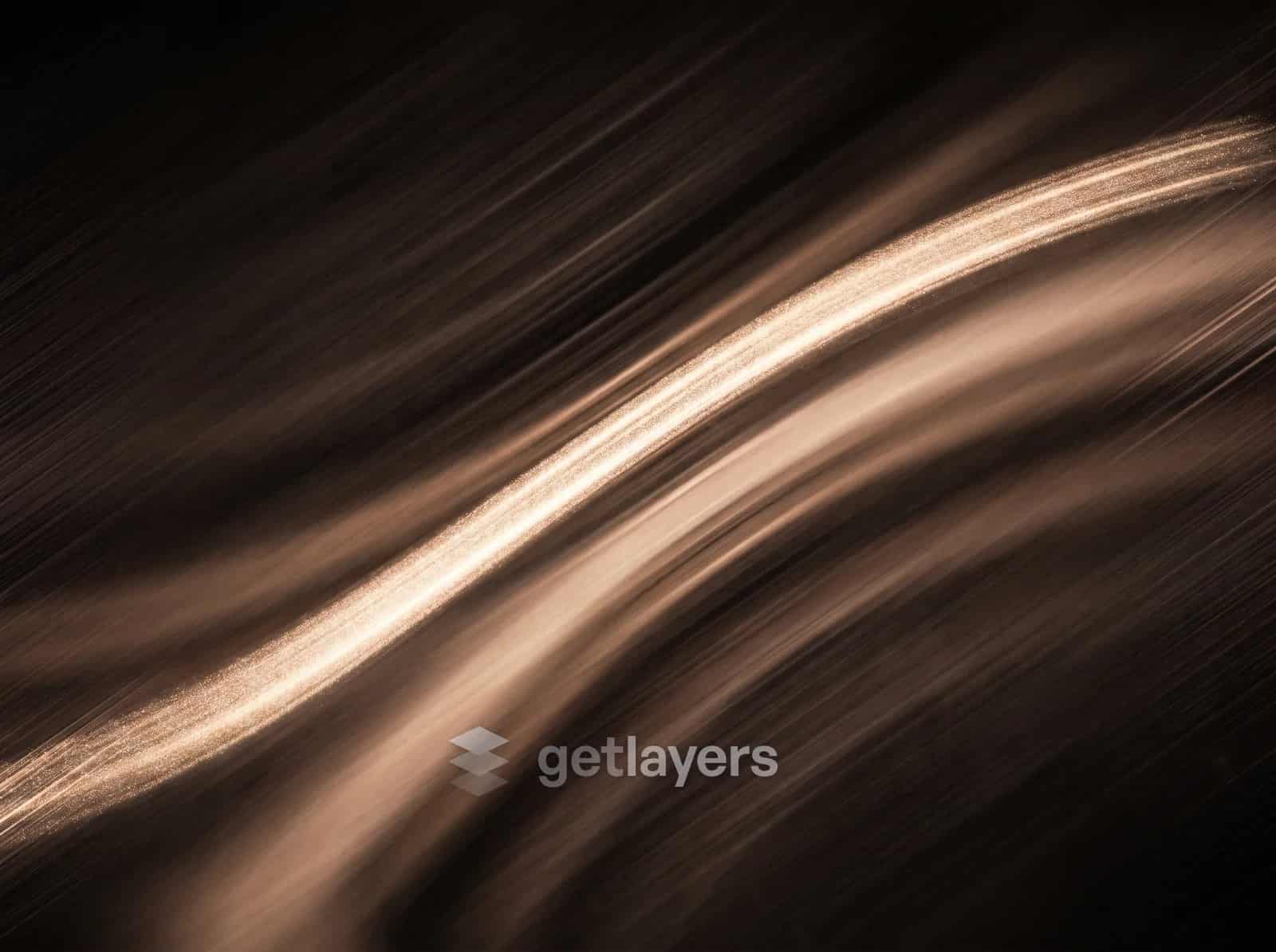 Bronze Silk Wave