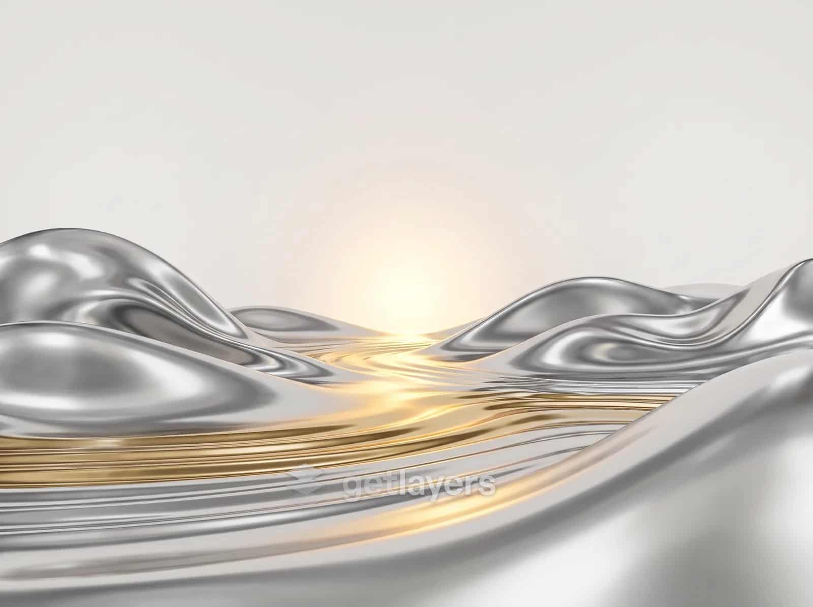 Chrome Liquid Sunrise