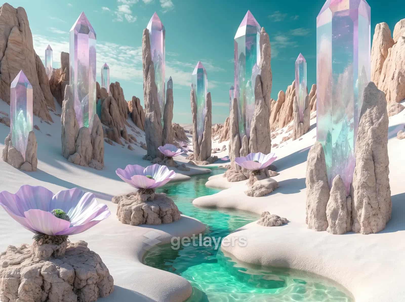 Crystal Desert Pools
