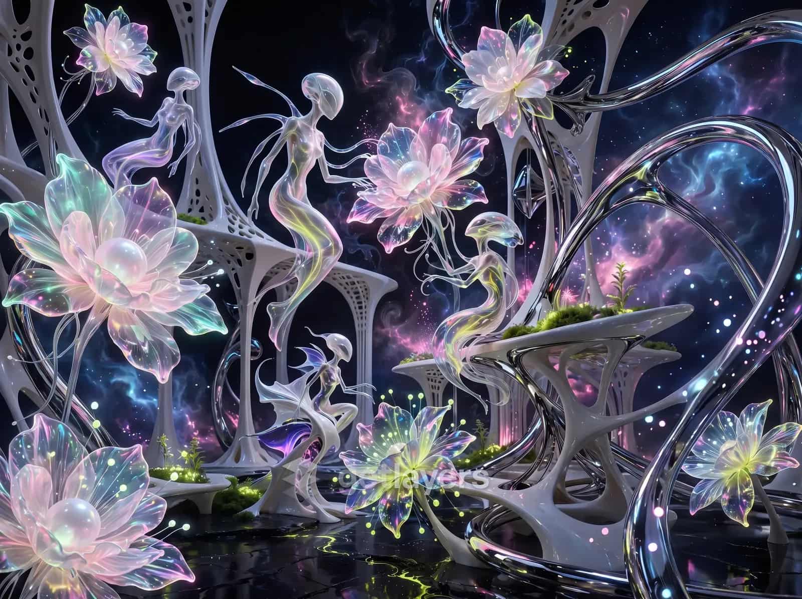 Crystal Flower Galaxy