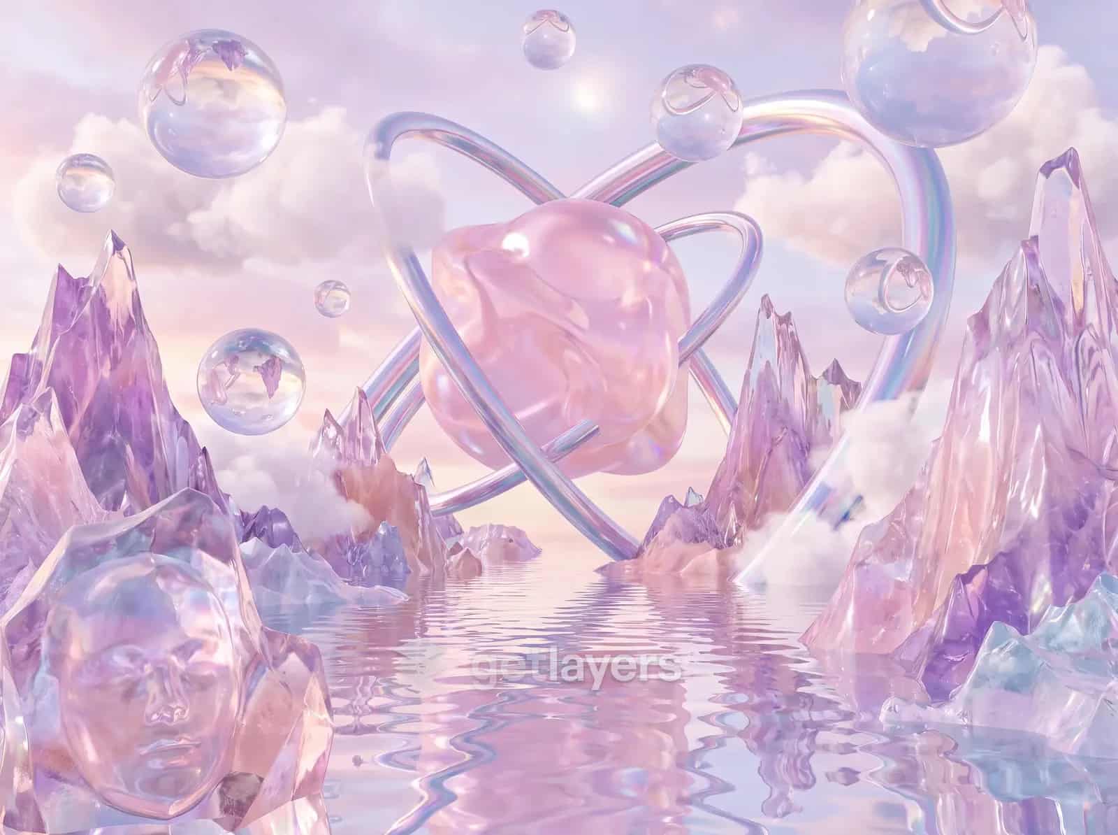 Crystal Heart Lake