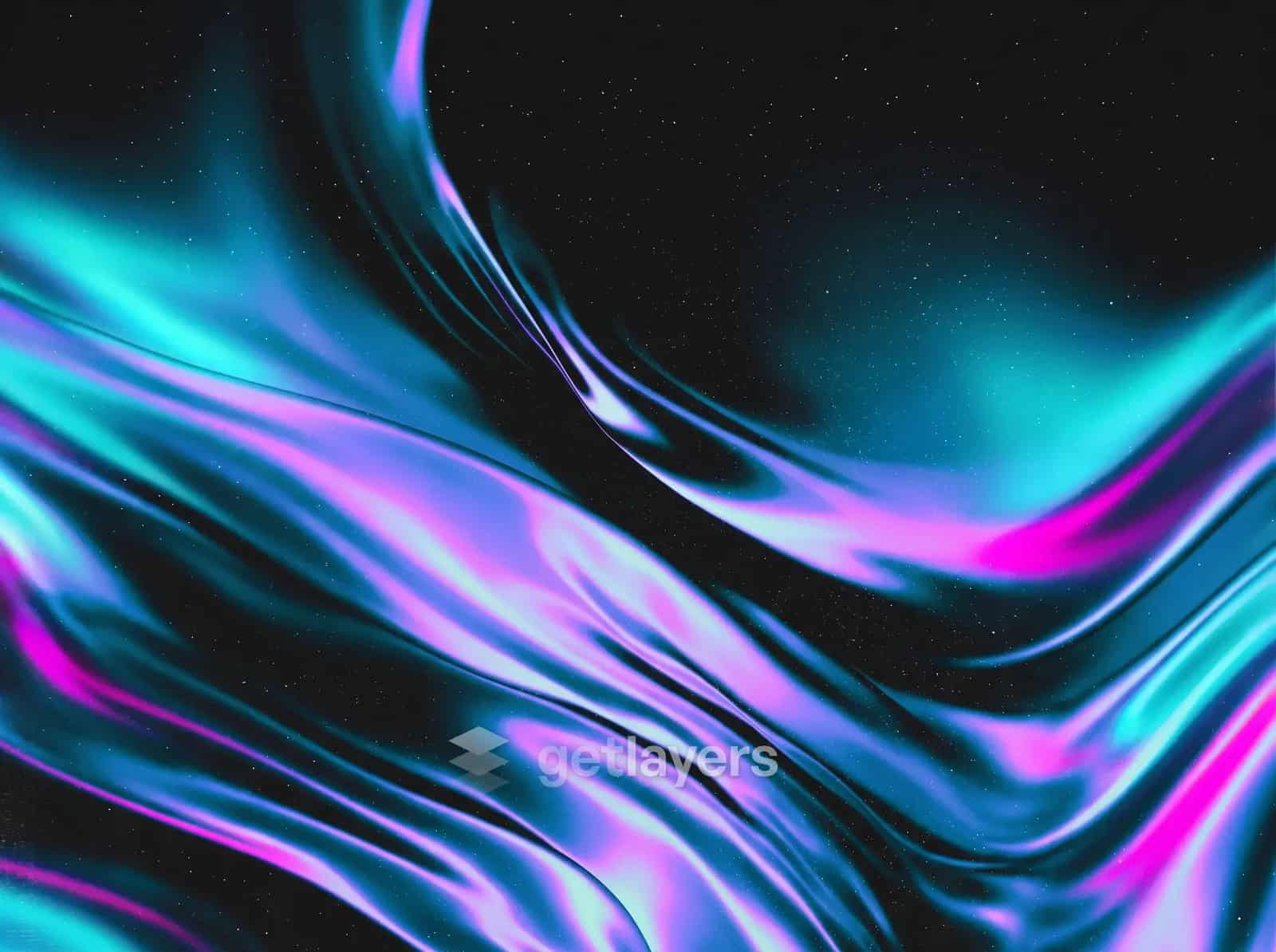 Cyan Chrome Flow