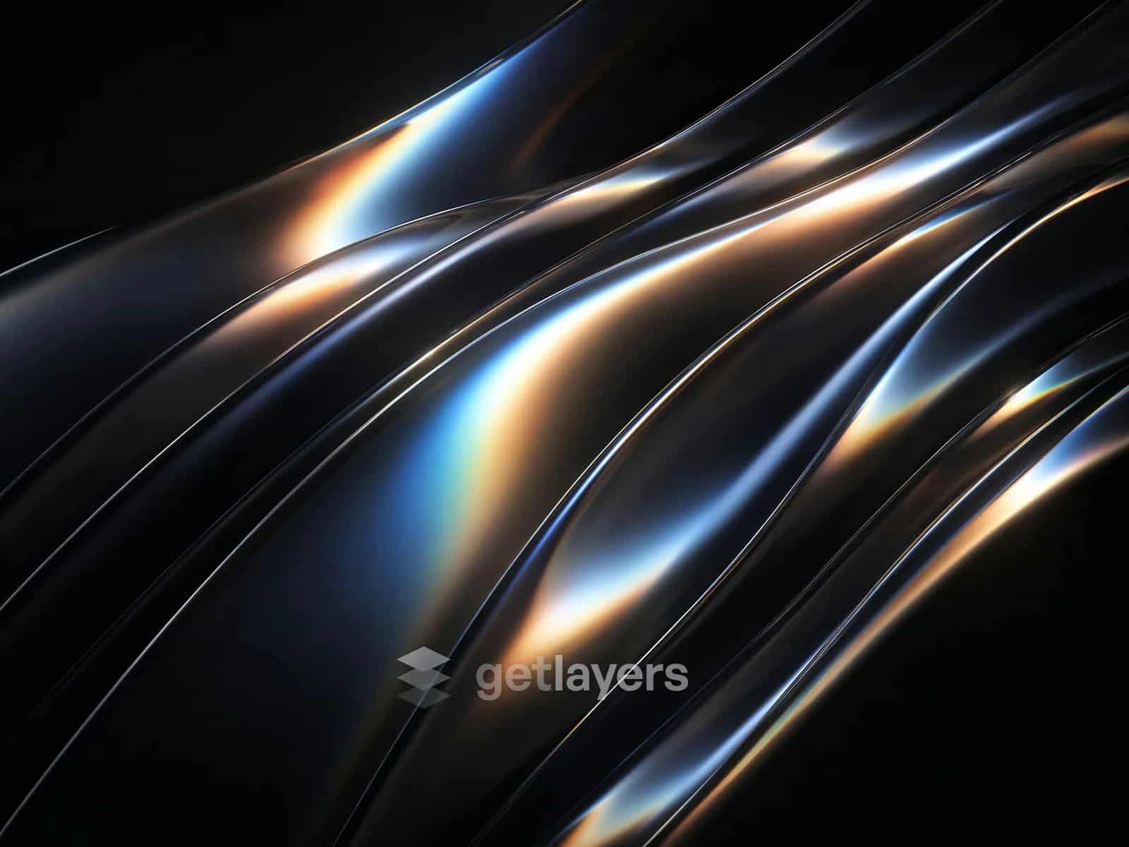 Dark Chrome Waves