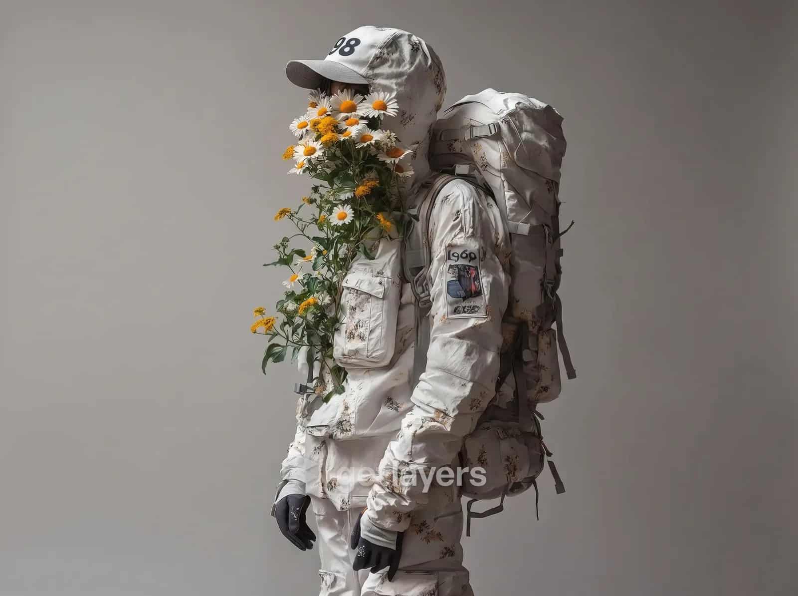 Flower Astronaut