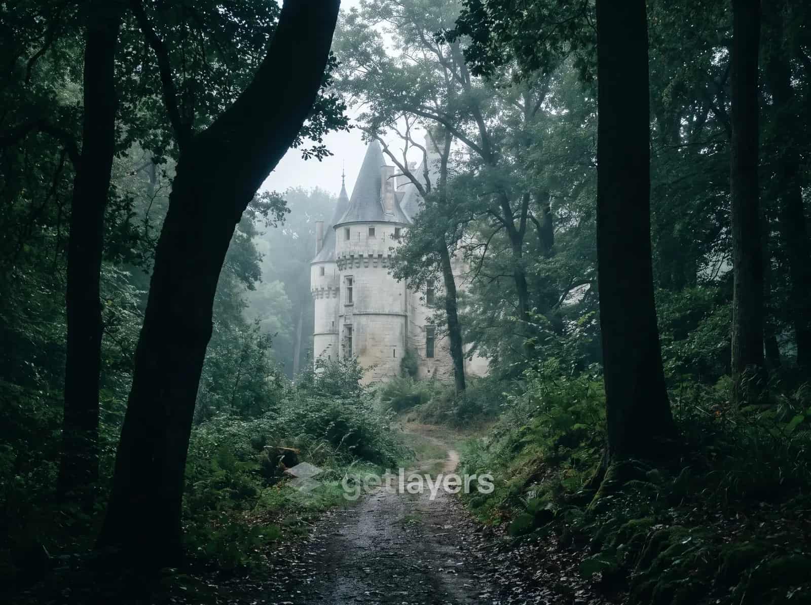 Forest Castle Path