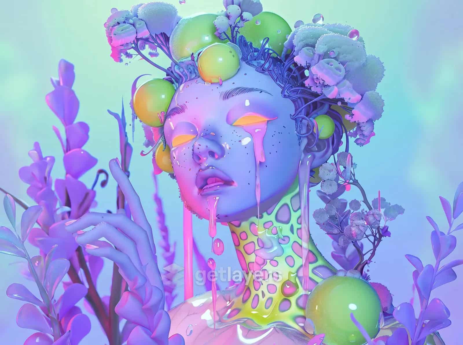 Fruit Crown Face