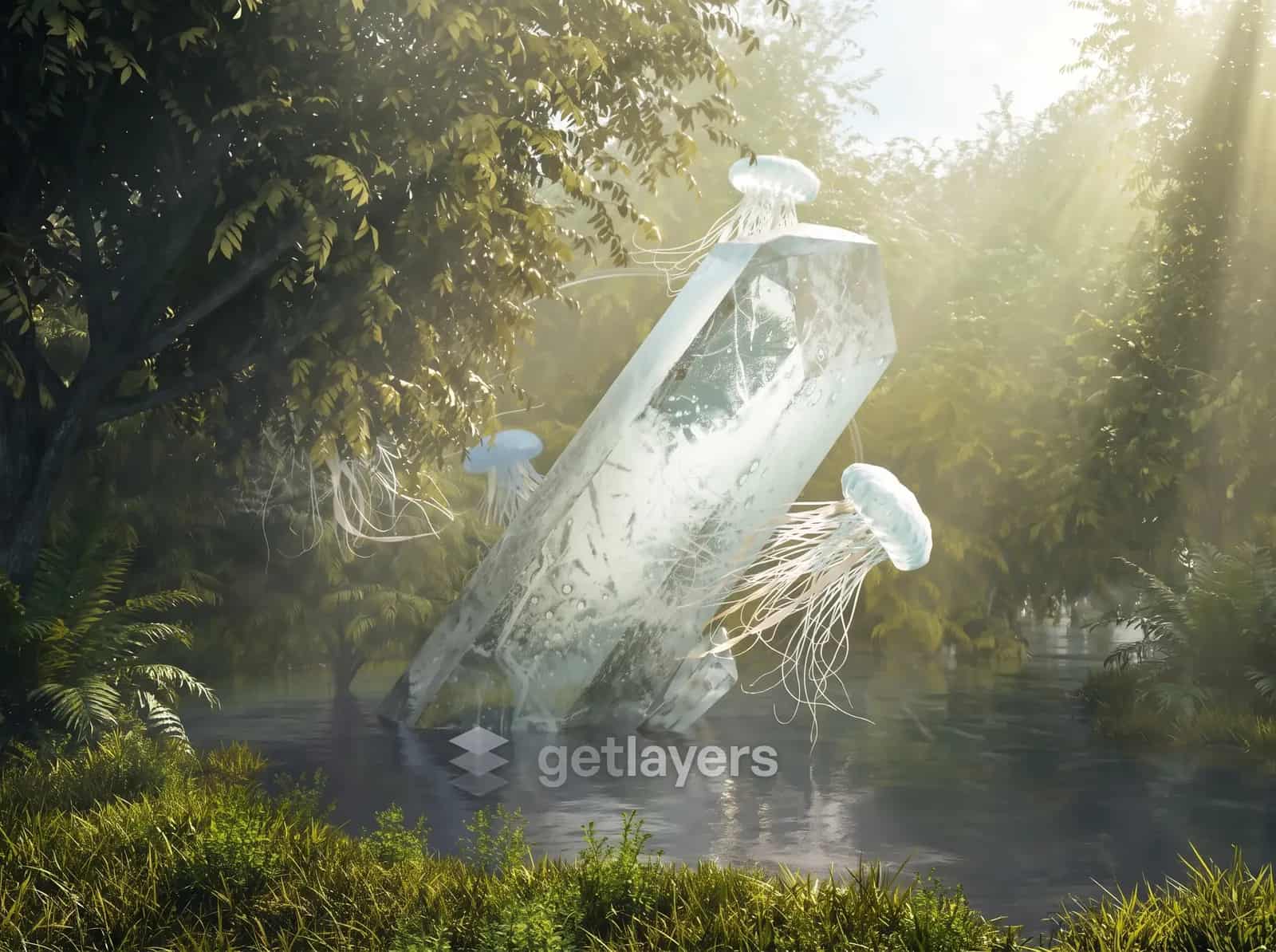 Glass Jellyfish Forest