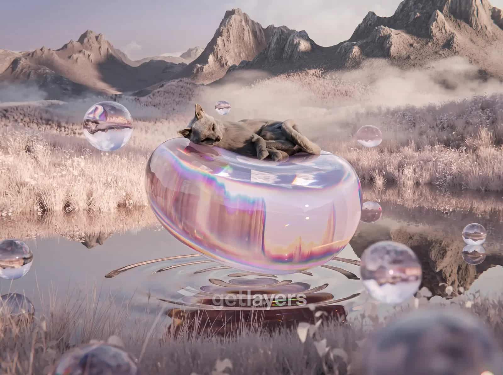 Glass Pod Lake