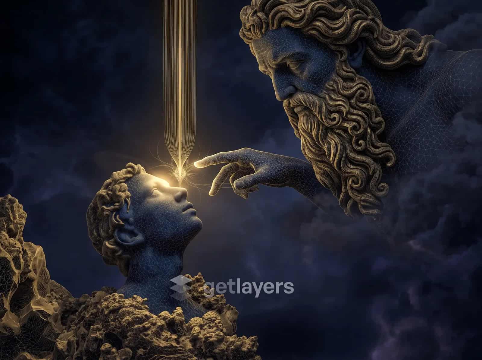 Golden Statue Touch