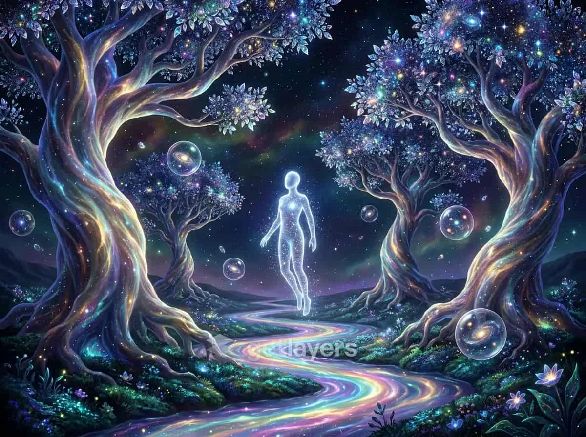 Iridescent Spirit Forest