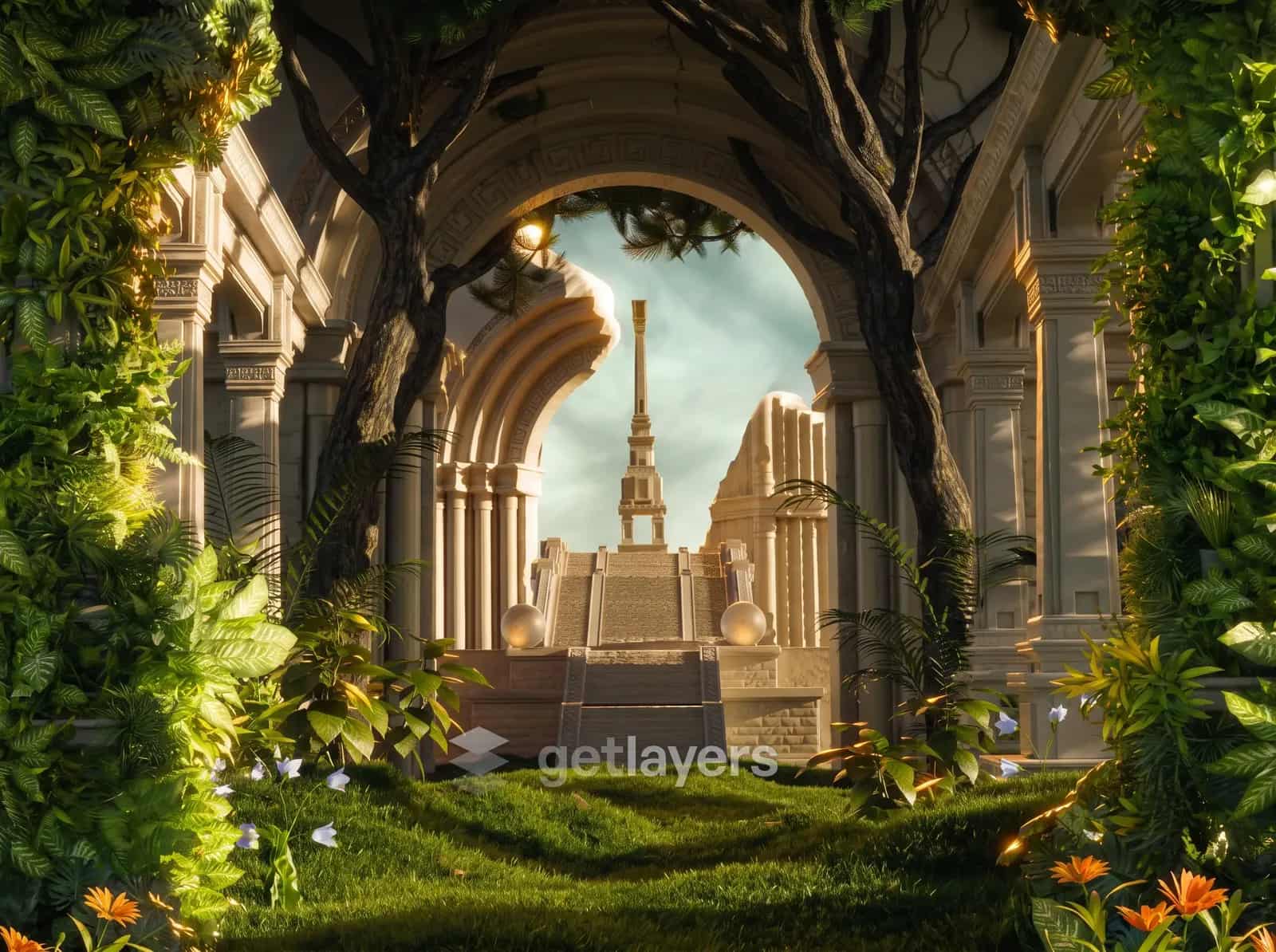 Ivy Arch Tower