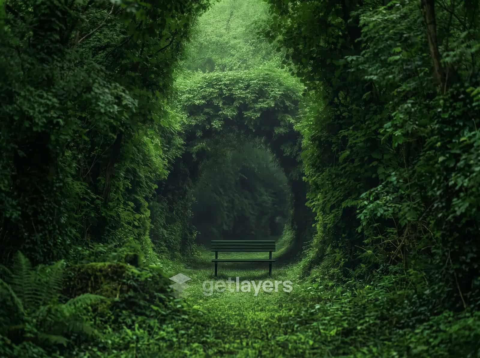 Ivy Tunnel Bench