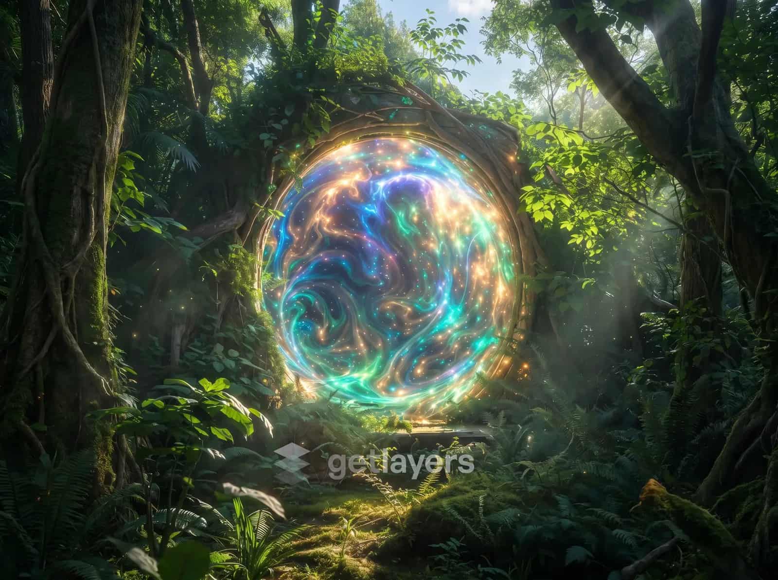 Jungle Swirl Portal