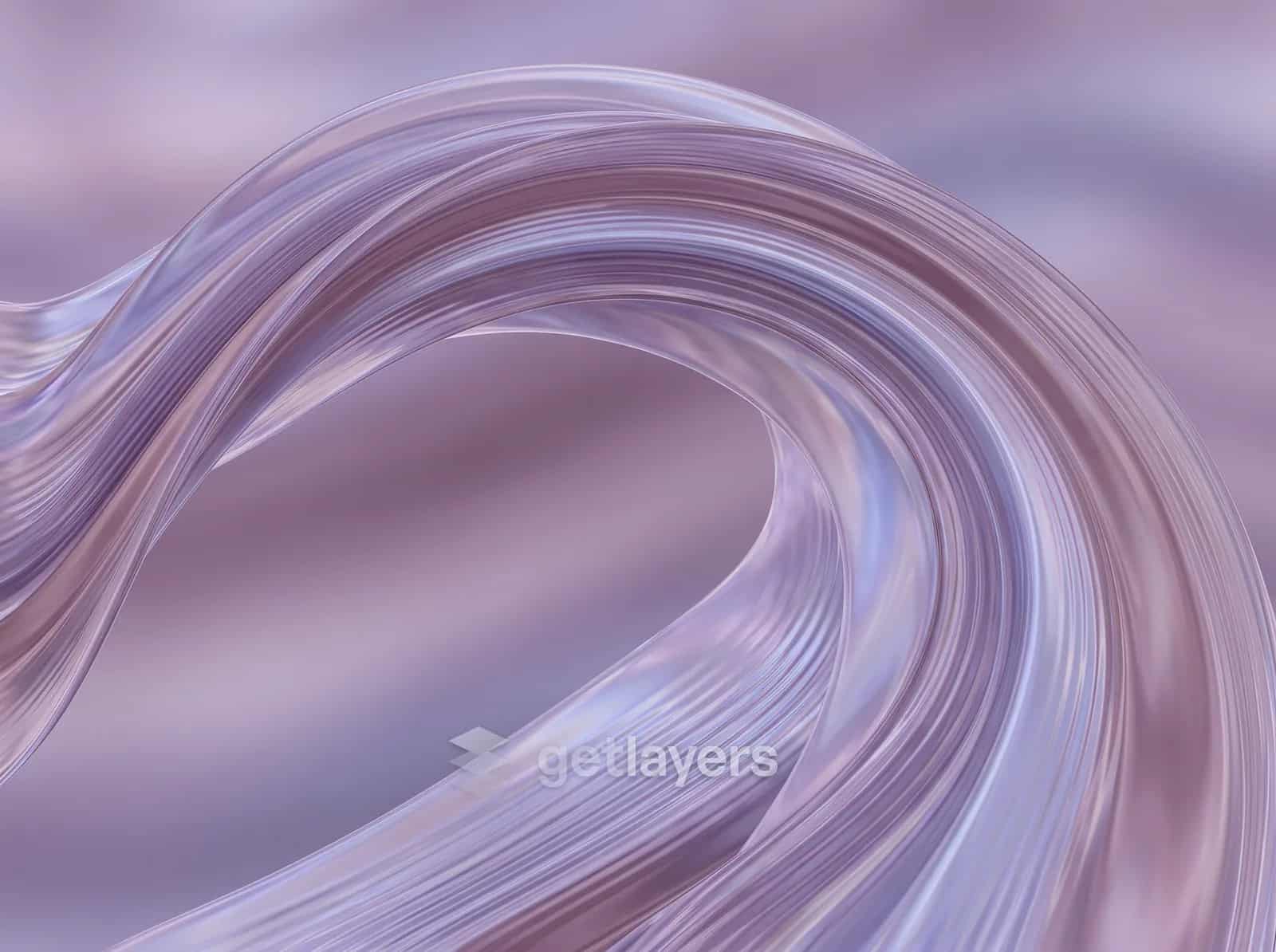 Lavender Silk Wave