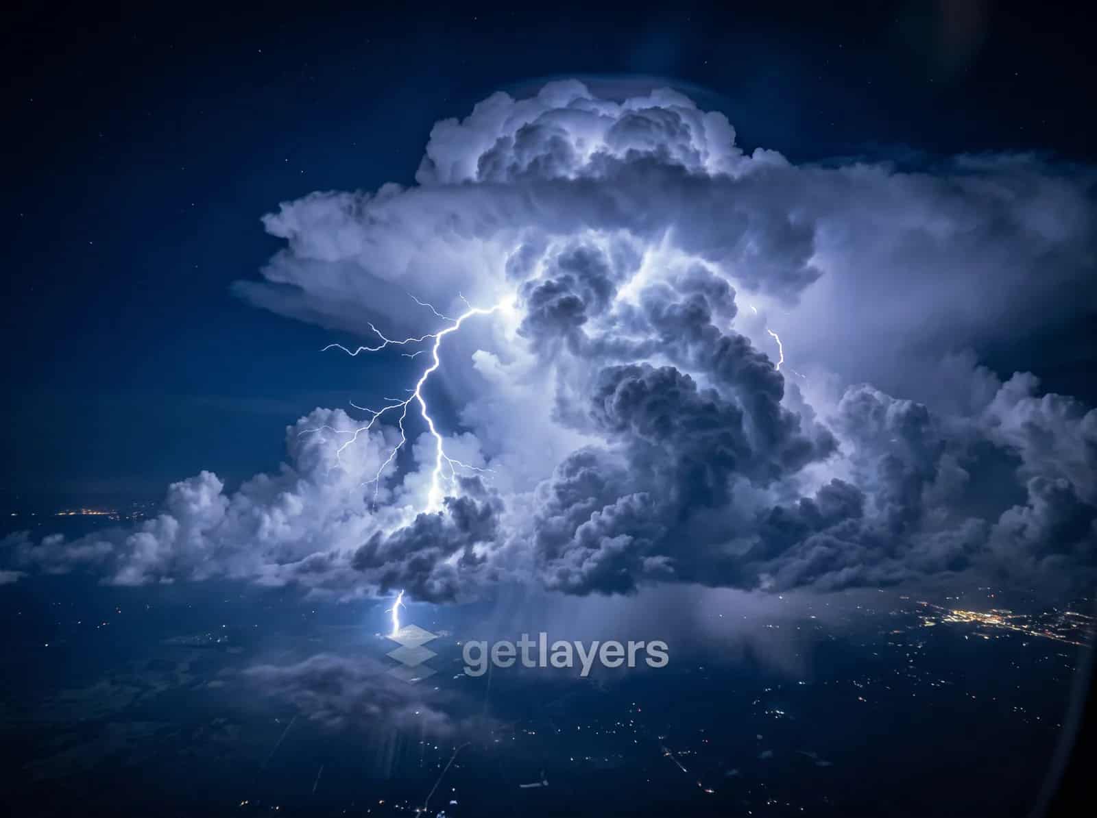 Lightning Storm Cloud
