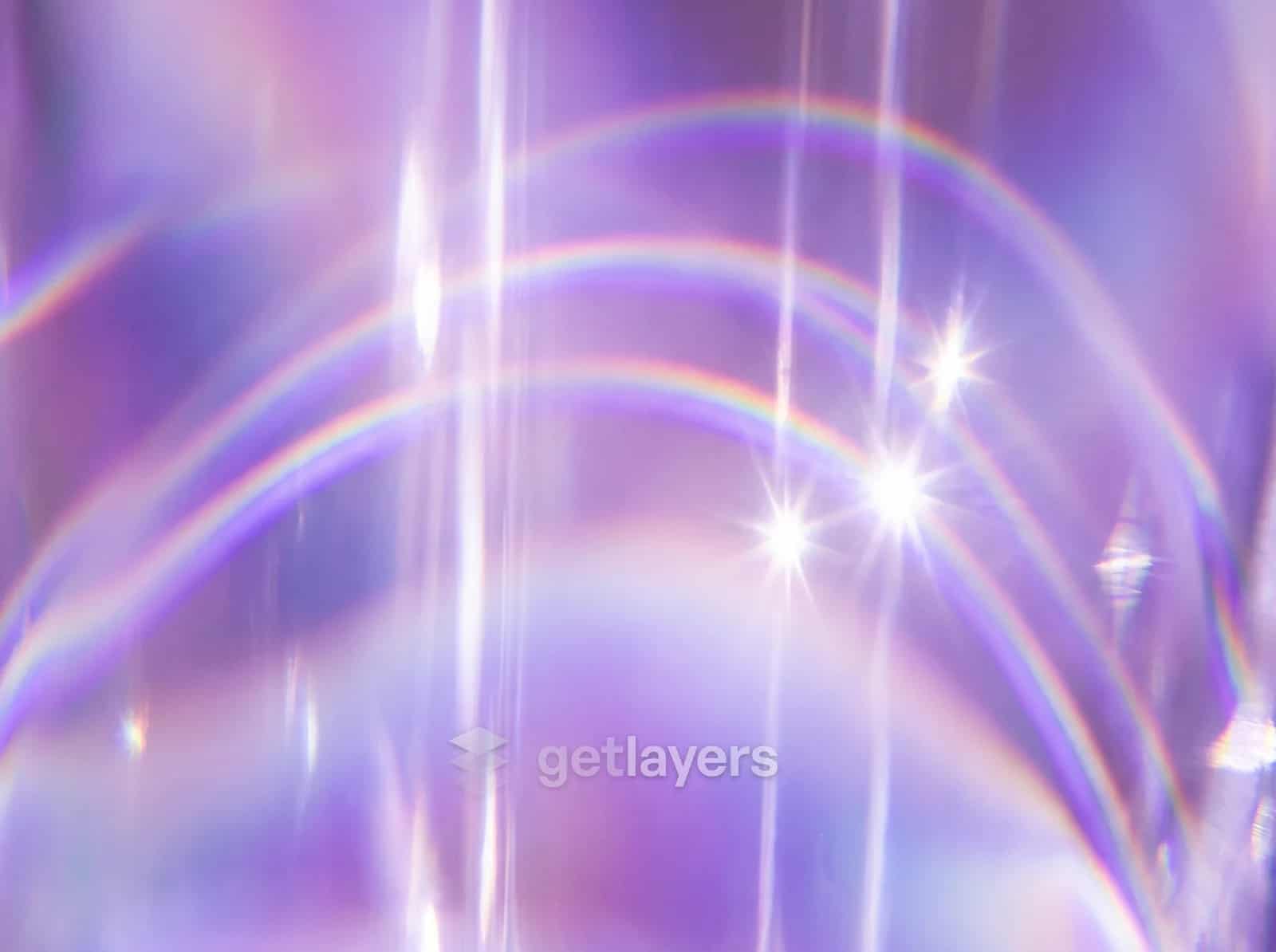 Lilac Rainbow Arcs