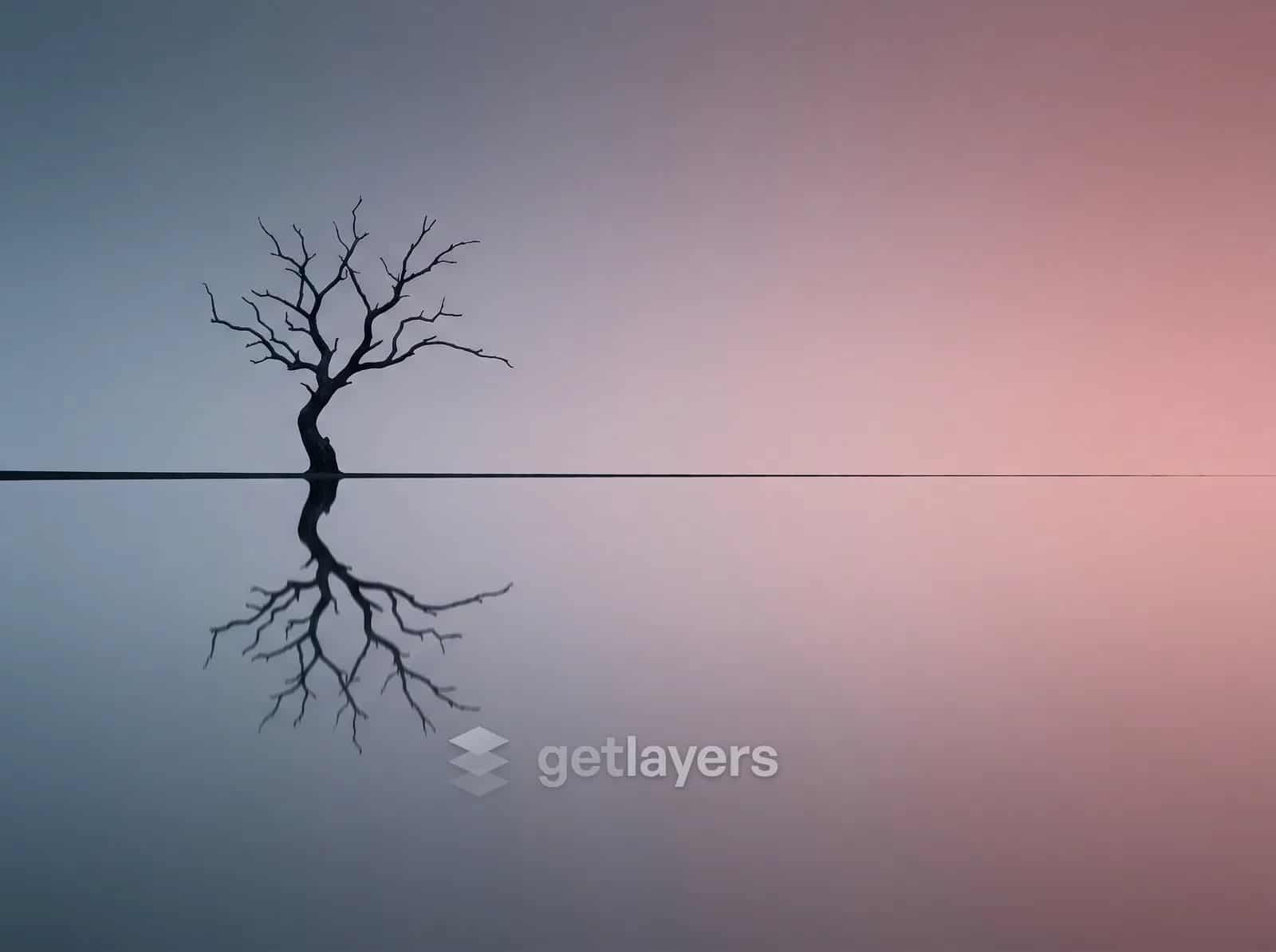 Lone Tree Reflection