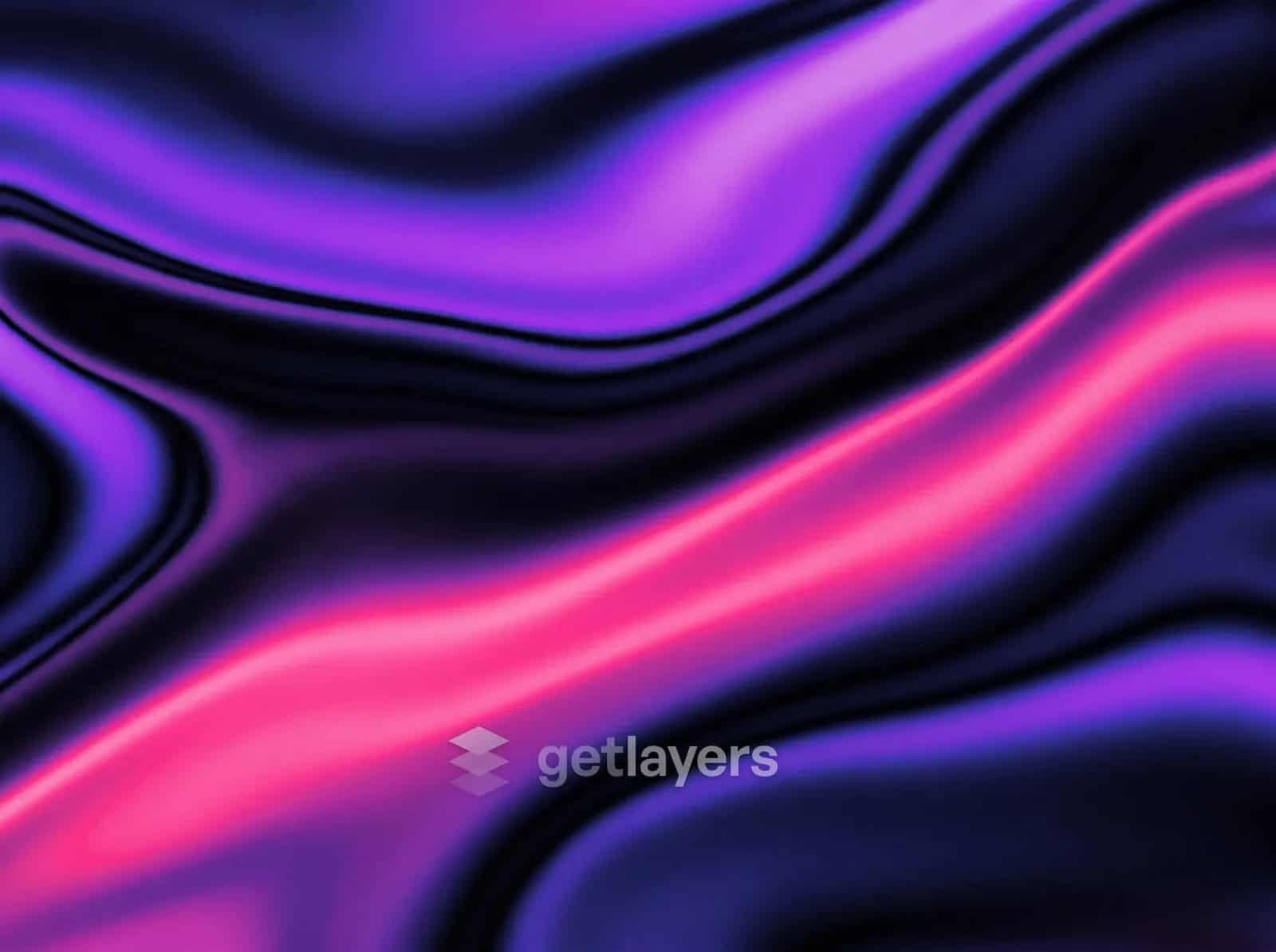 Magenta Velvet Waves