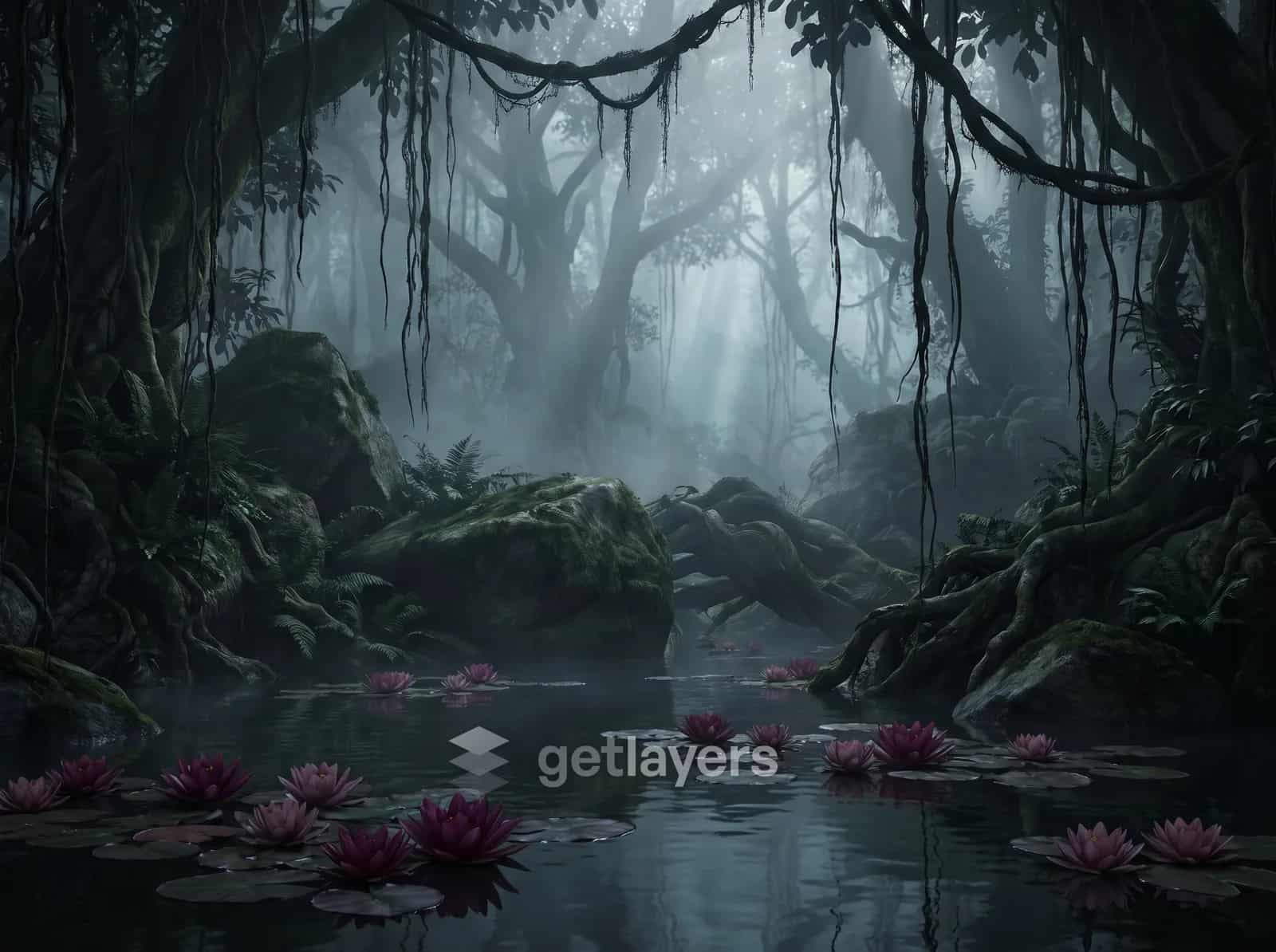 Misty Lotus Swamp