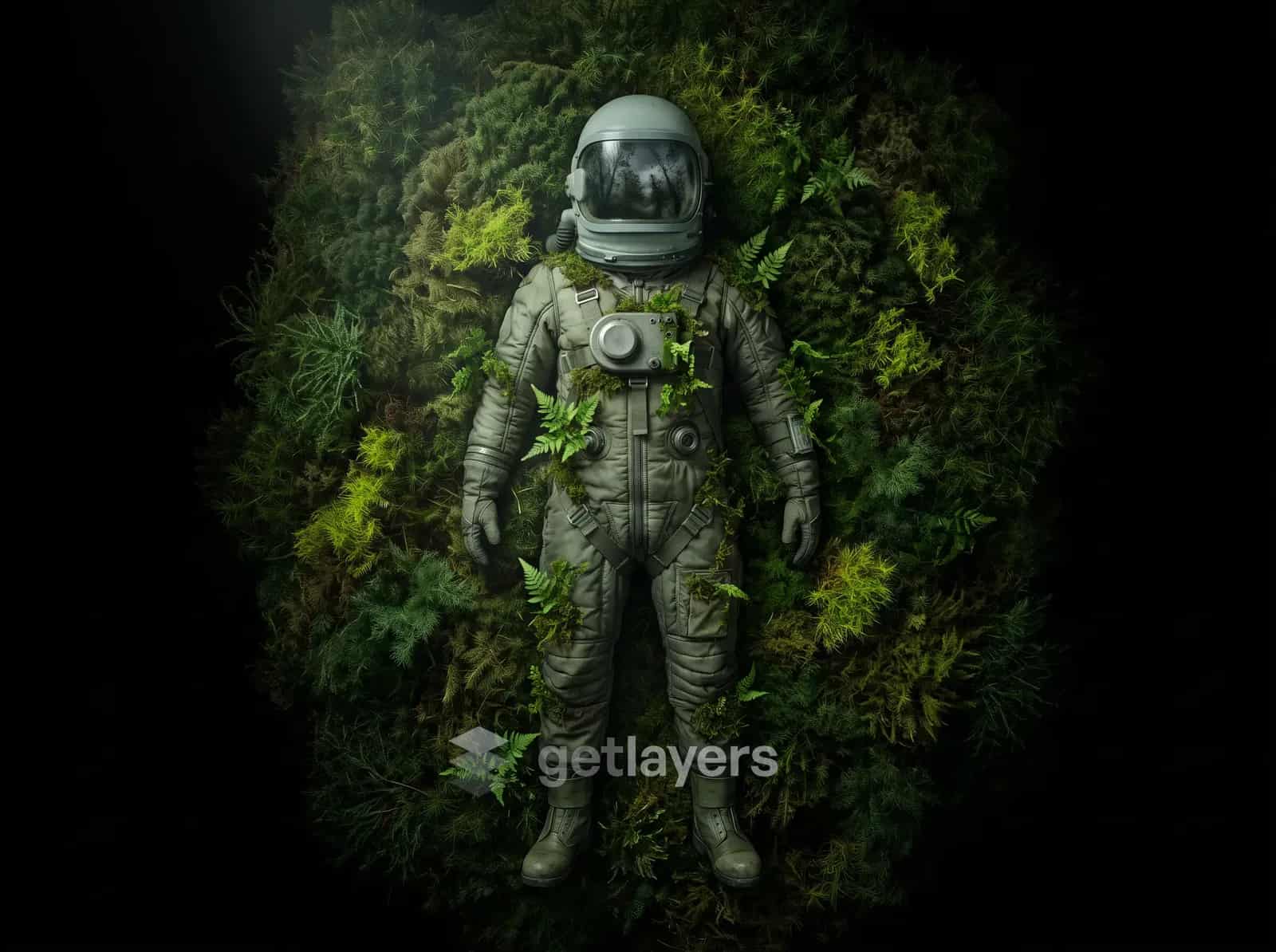 Moss Astronaut