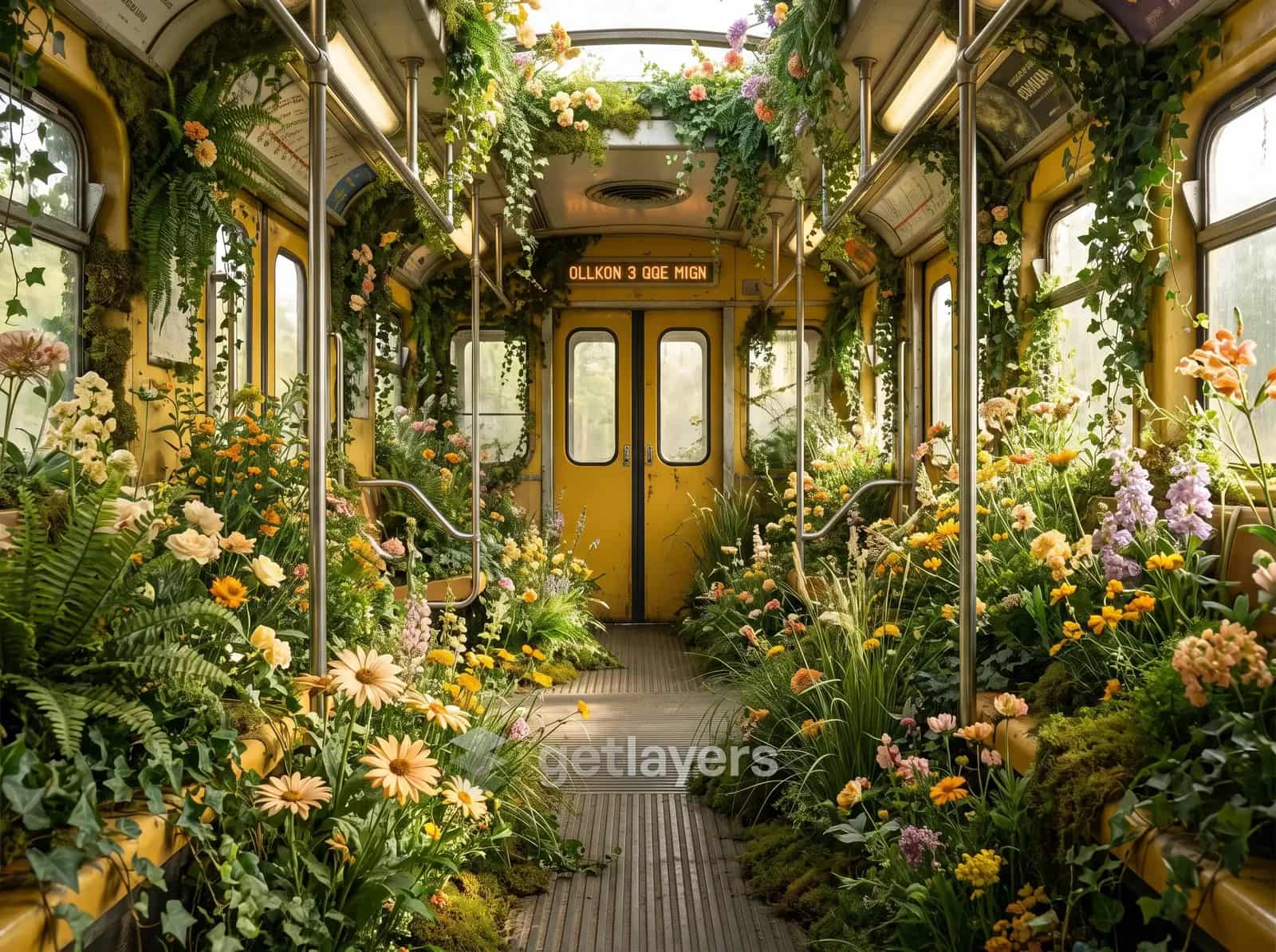 Overgrown Tram