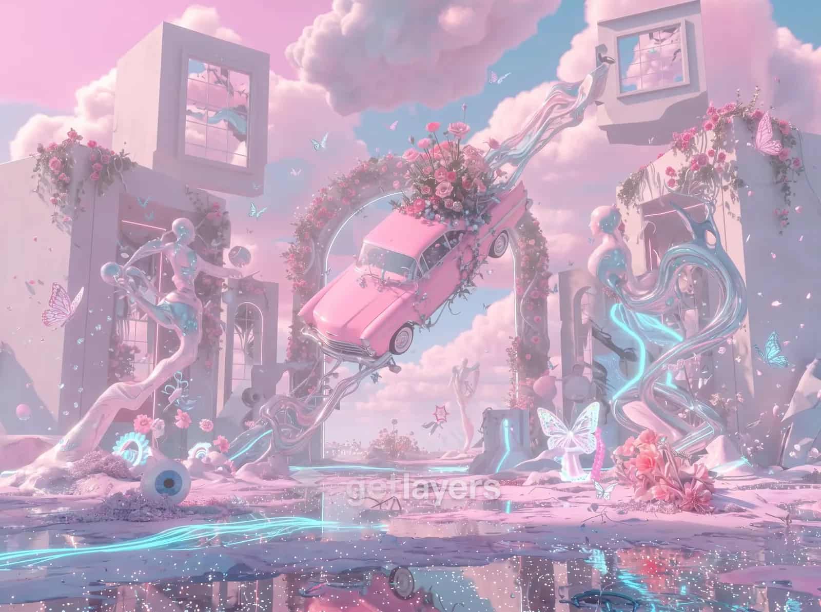 Pastel Ruin City