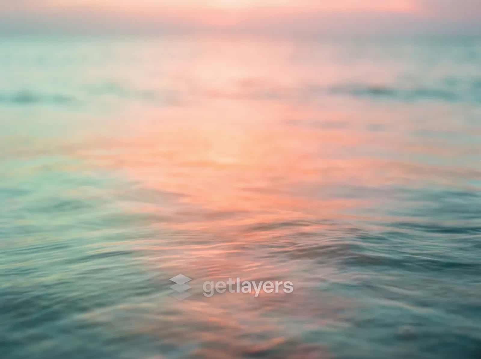 Pastel Sea Sunset