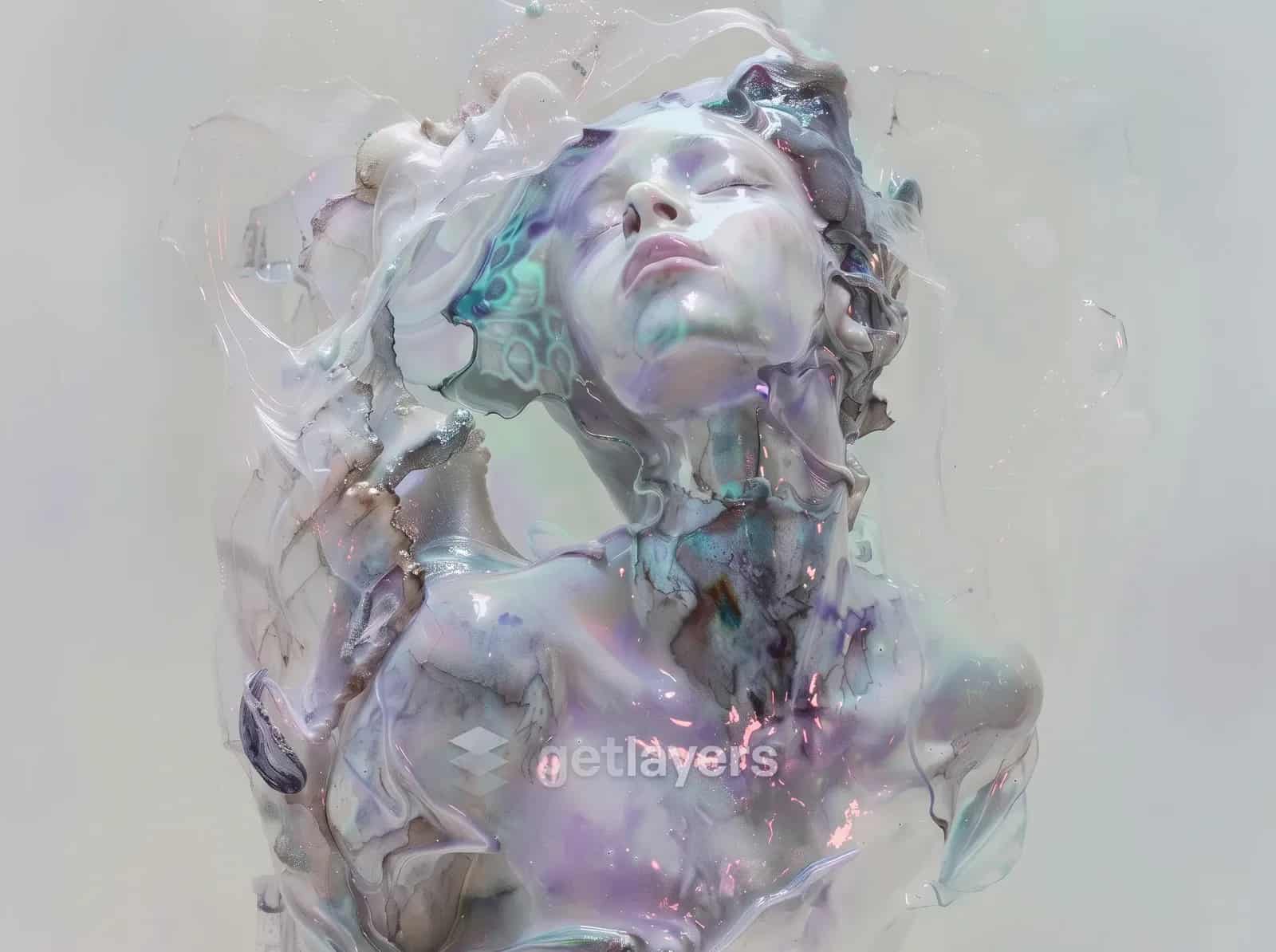 Pearl Bust Sculpture