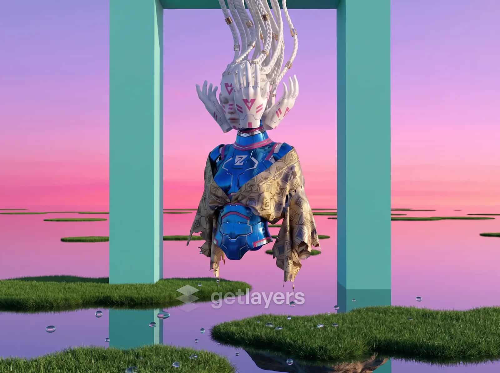Pink Lagoon Figure