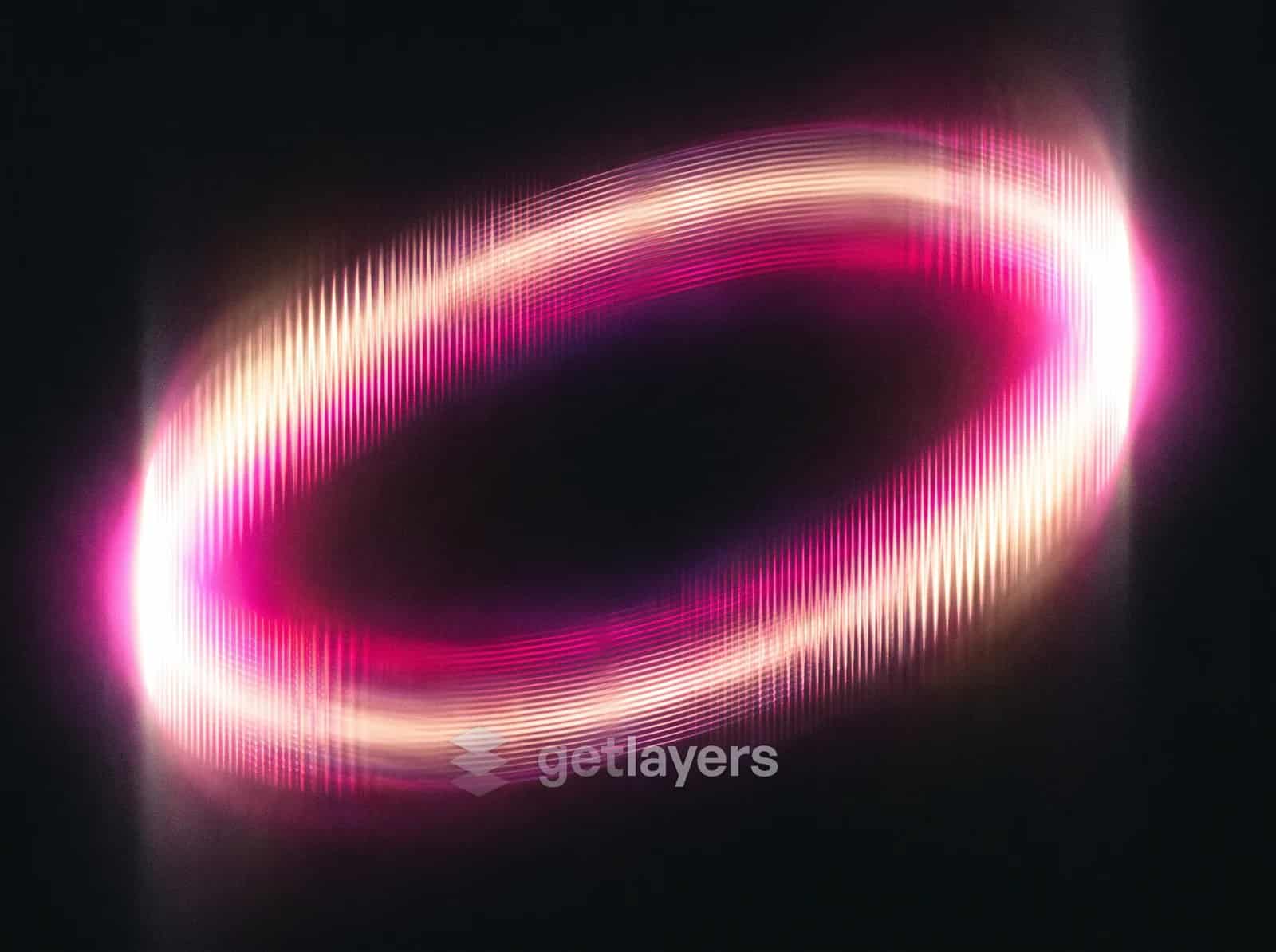 Pink Neon Halo