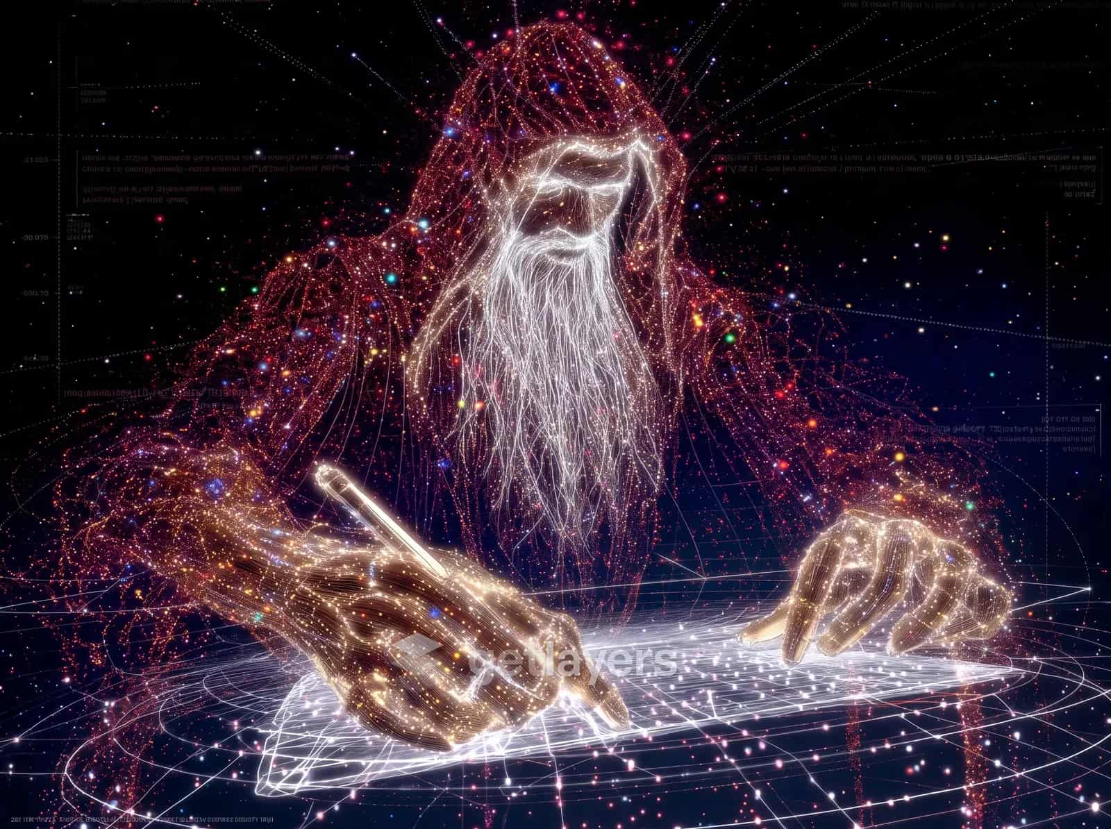 Red Particle Wizard