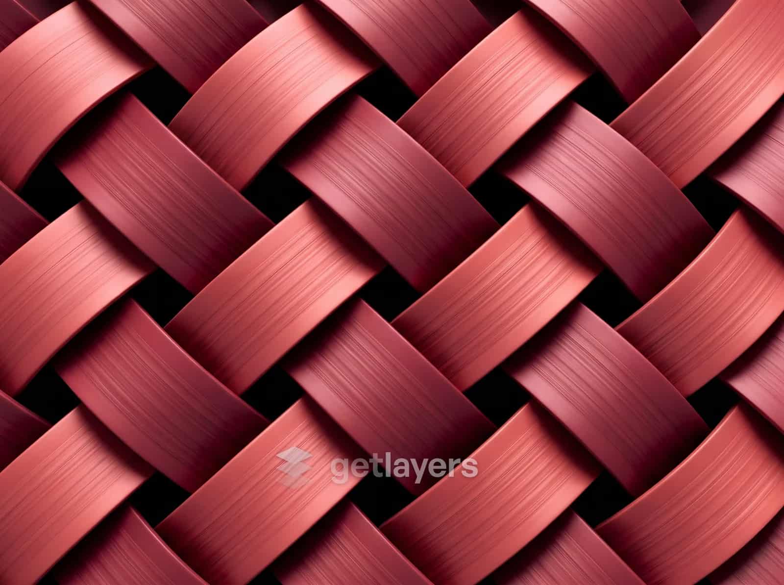 Red Woven Ribbons