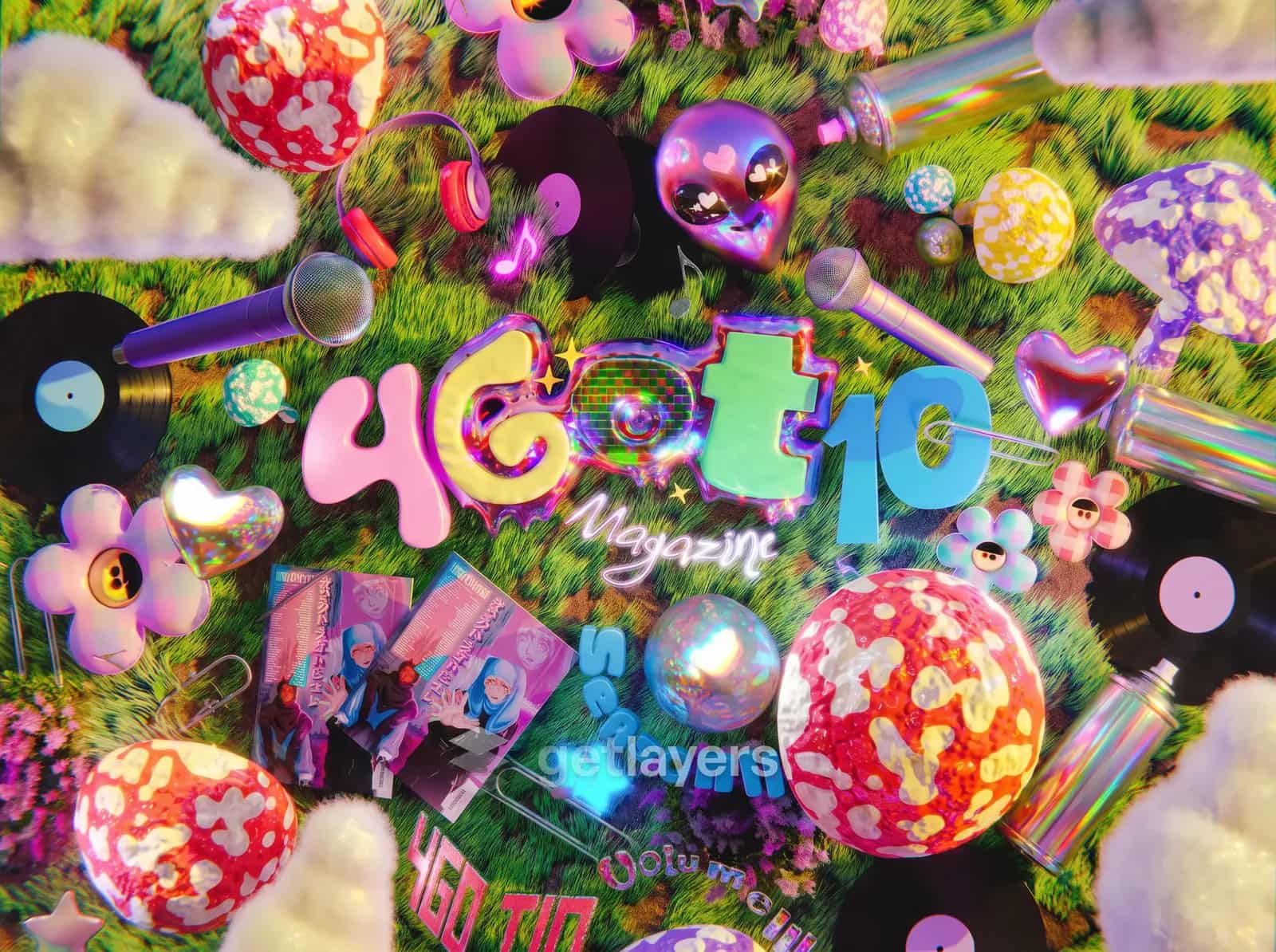 Retro Pop Collage