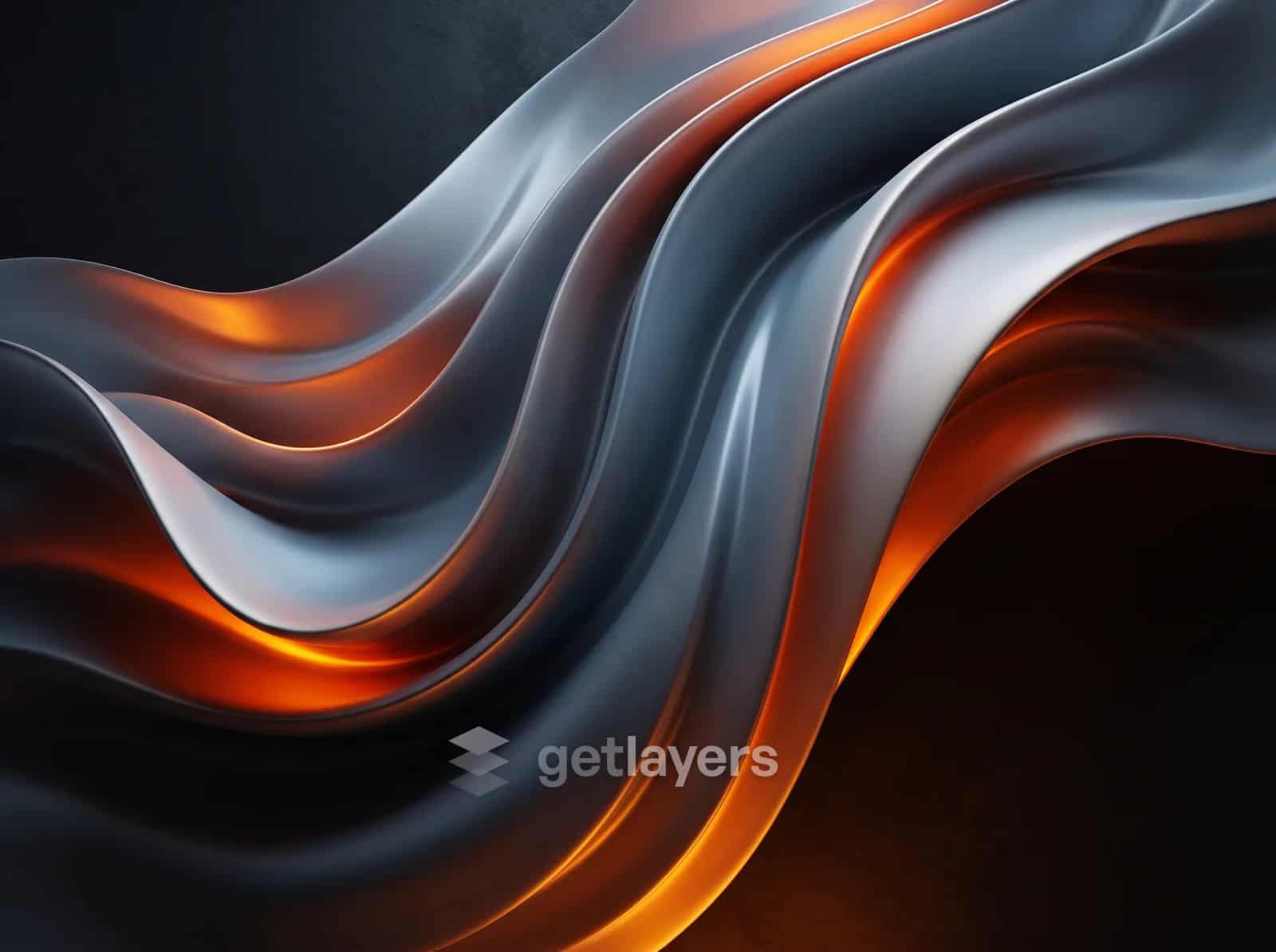 Silver Ember Waves