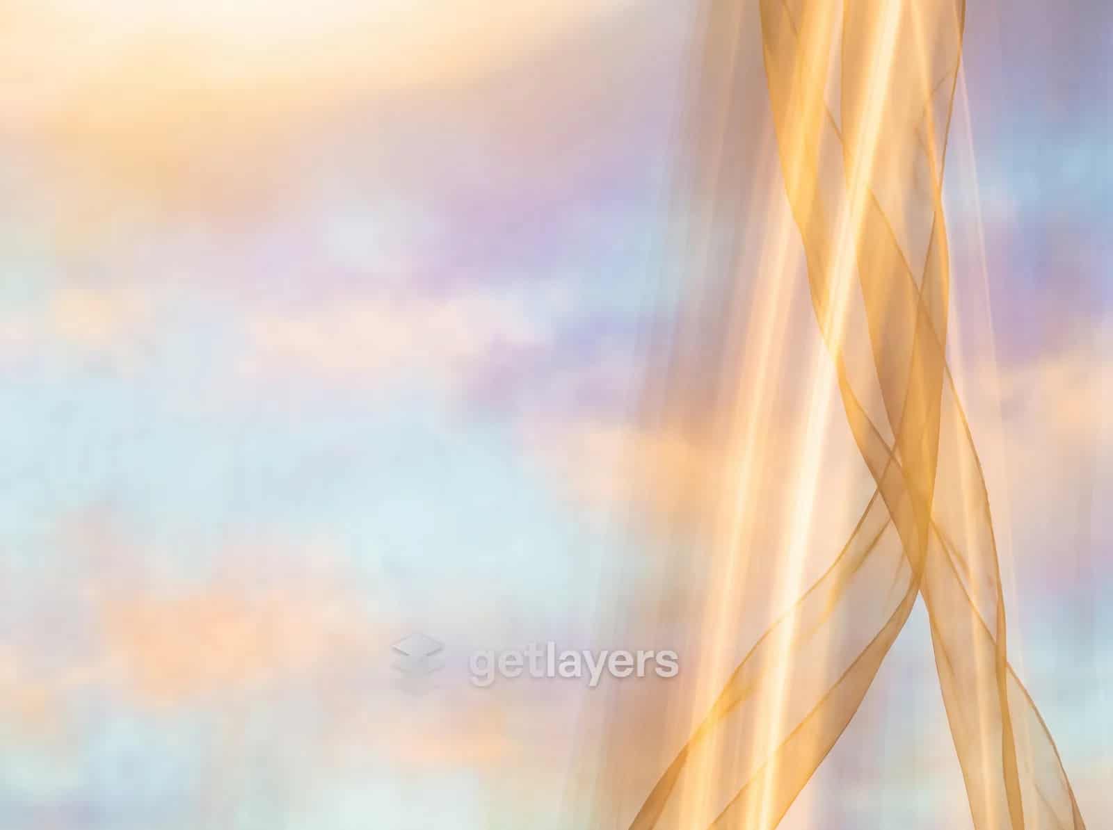 Sky Golden Ribbon