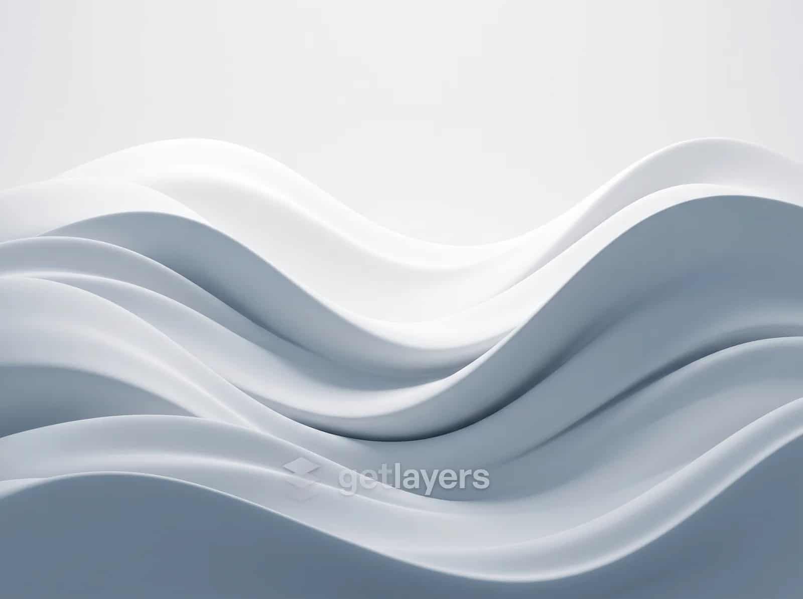 Soft Grey Waves