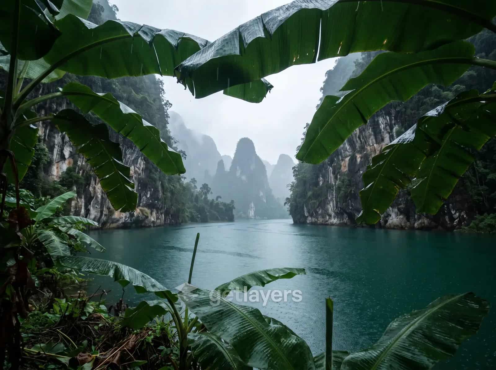 Tropical Karst Lagoon