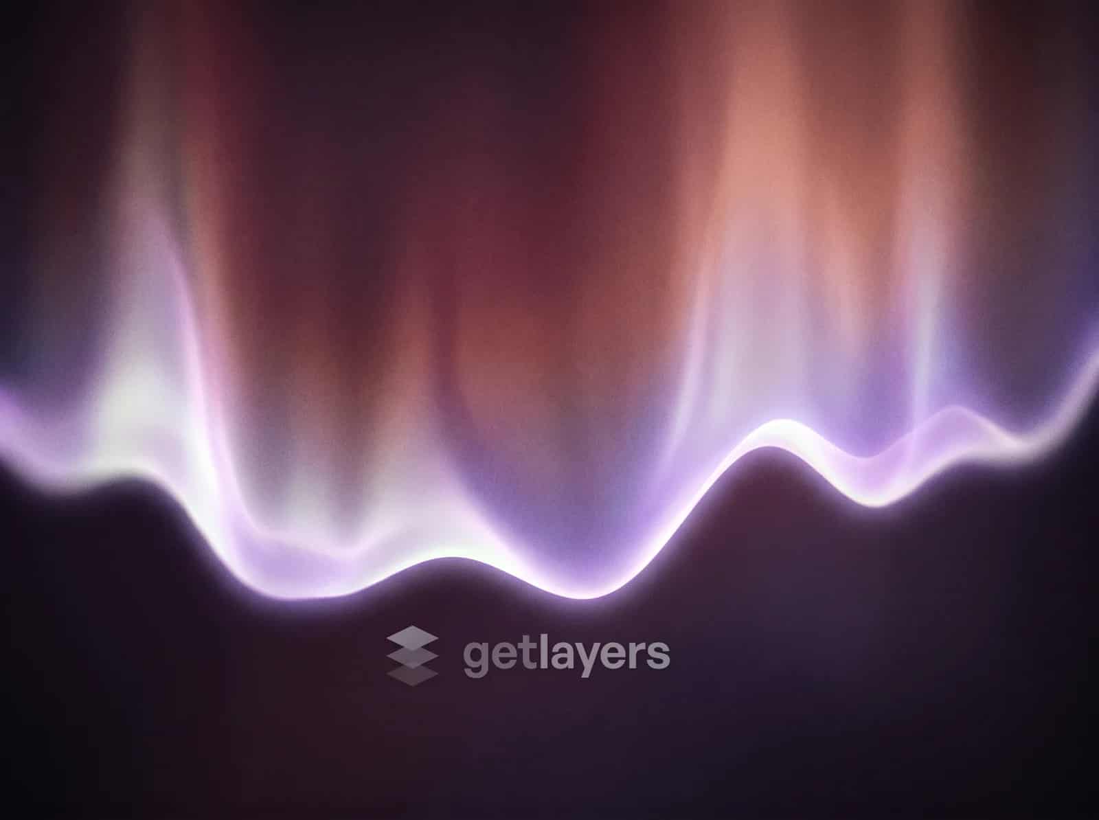 Violet Aurora Flame