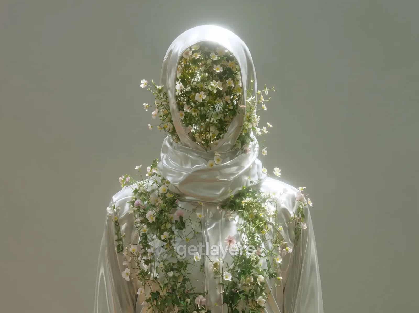 White Hood Blossoms