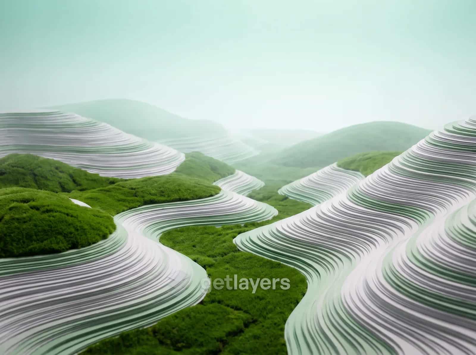 White Terrace Hills