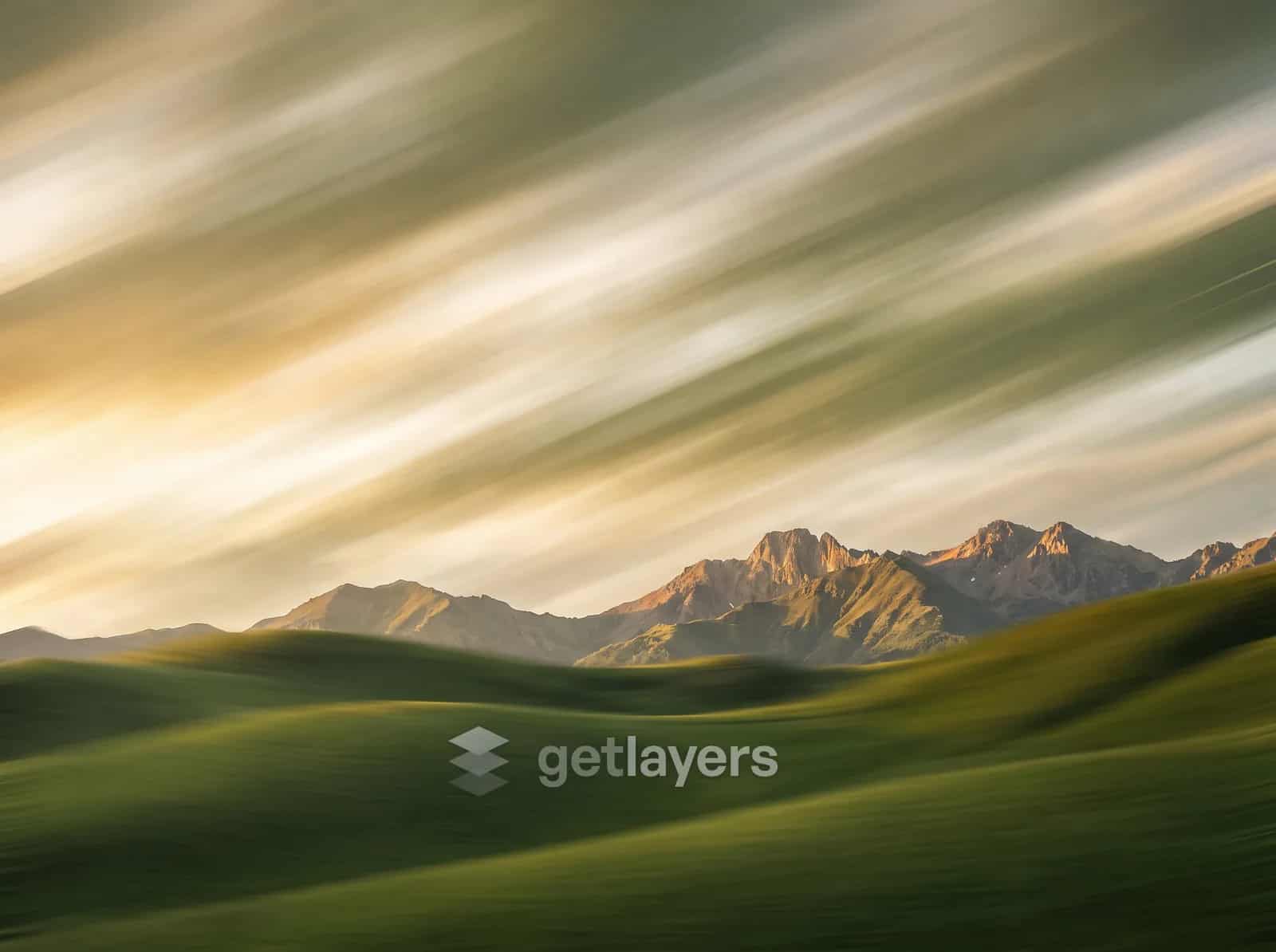 Windswept Golden Hills