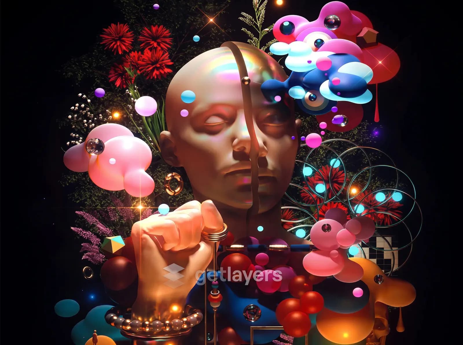 Candy Balloon Head