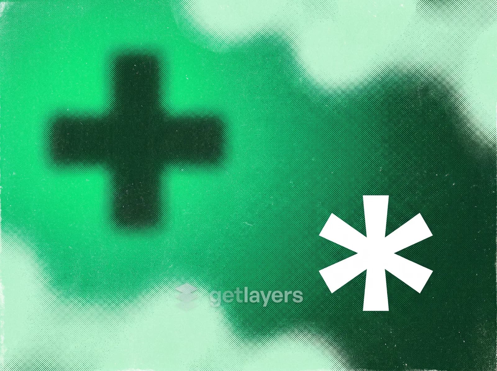 Green Plus Asterisk