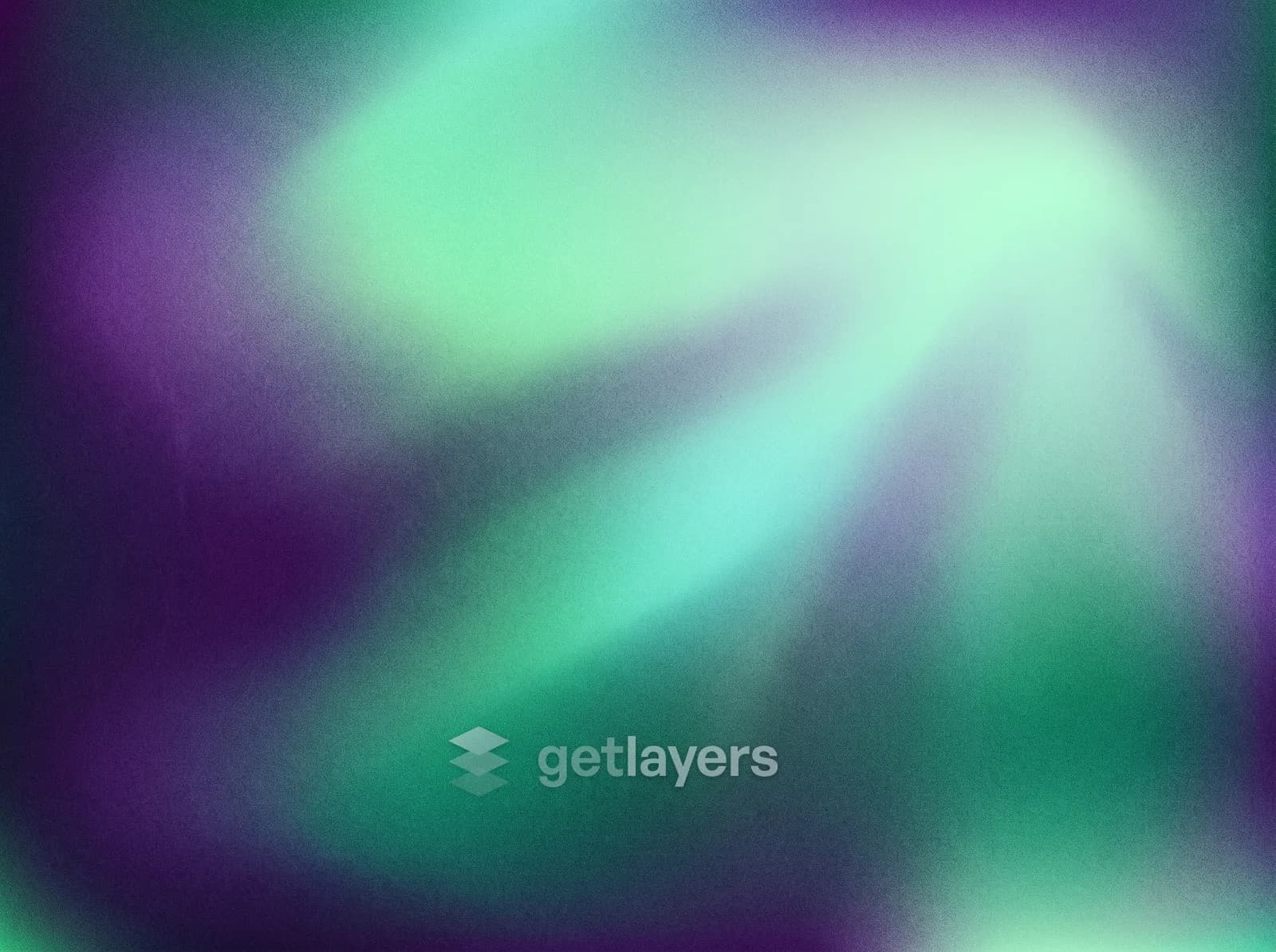 Mint Aurora Blur