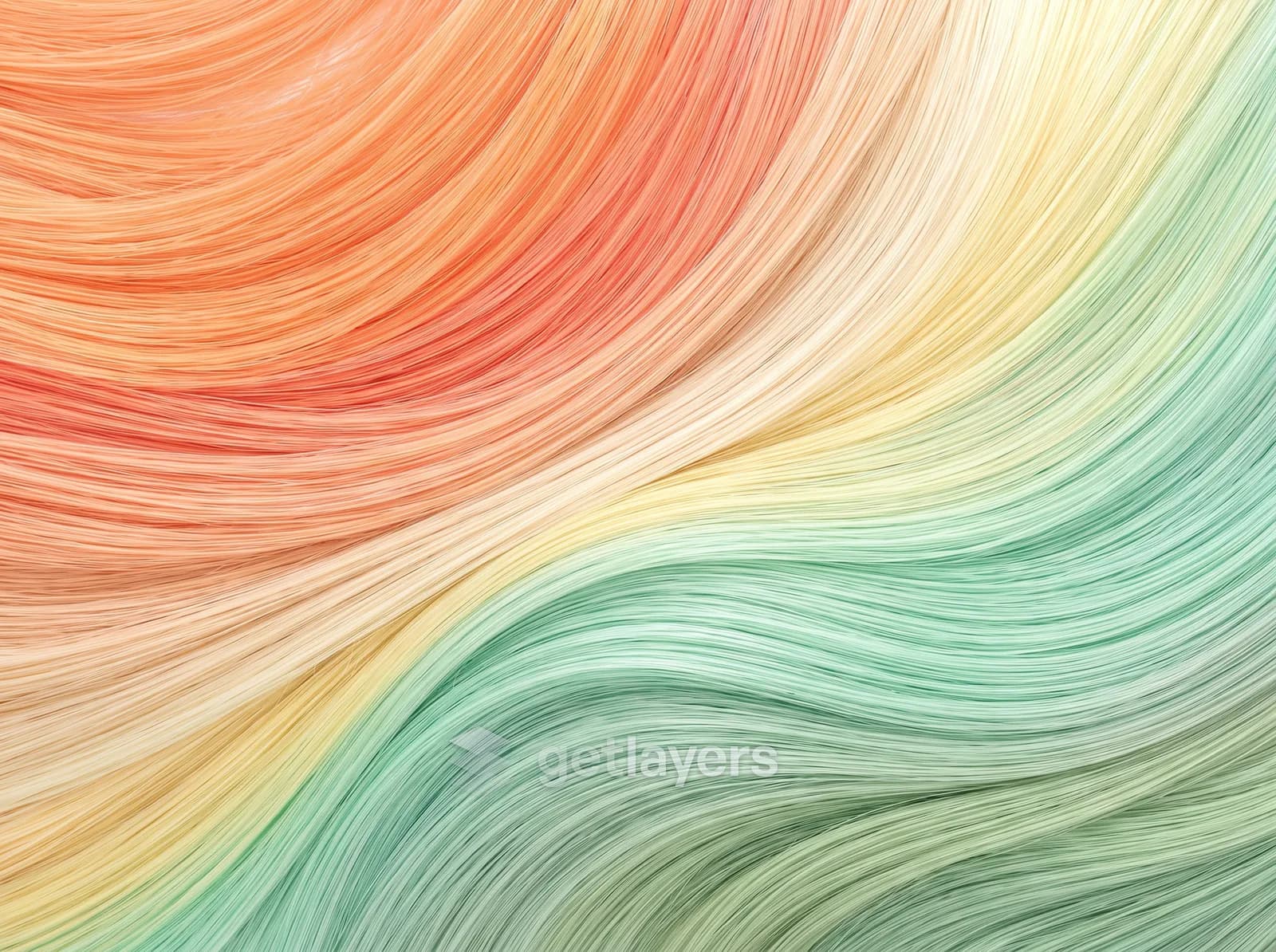 Pastel Line Waves