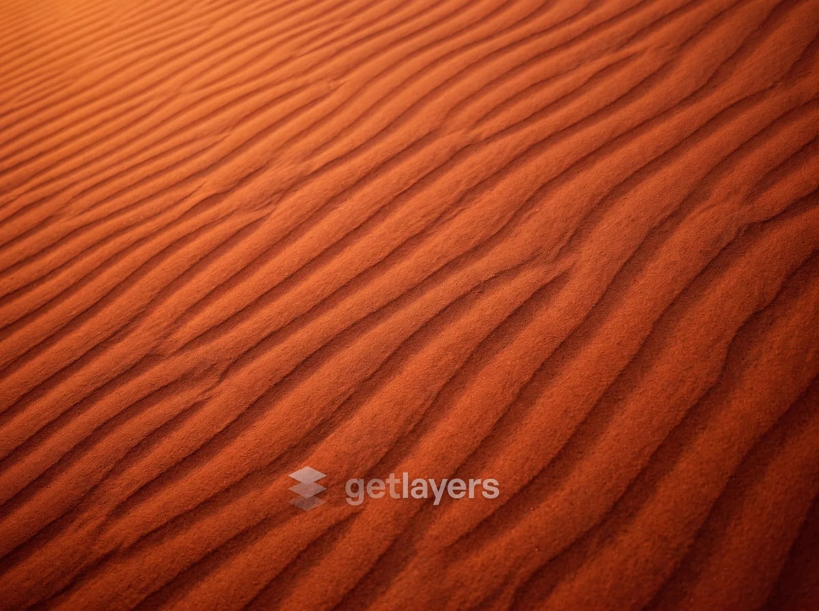Rust Sand Ripples