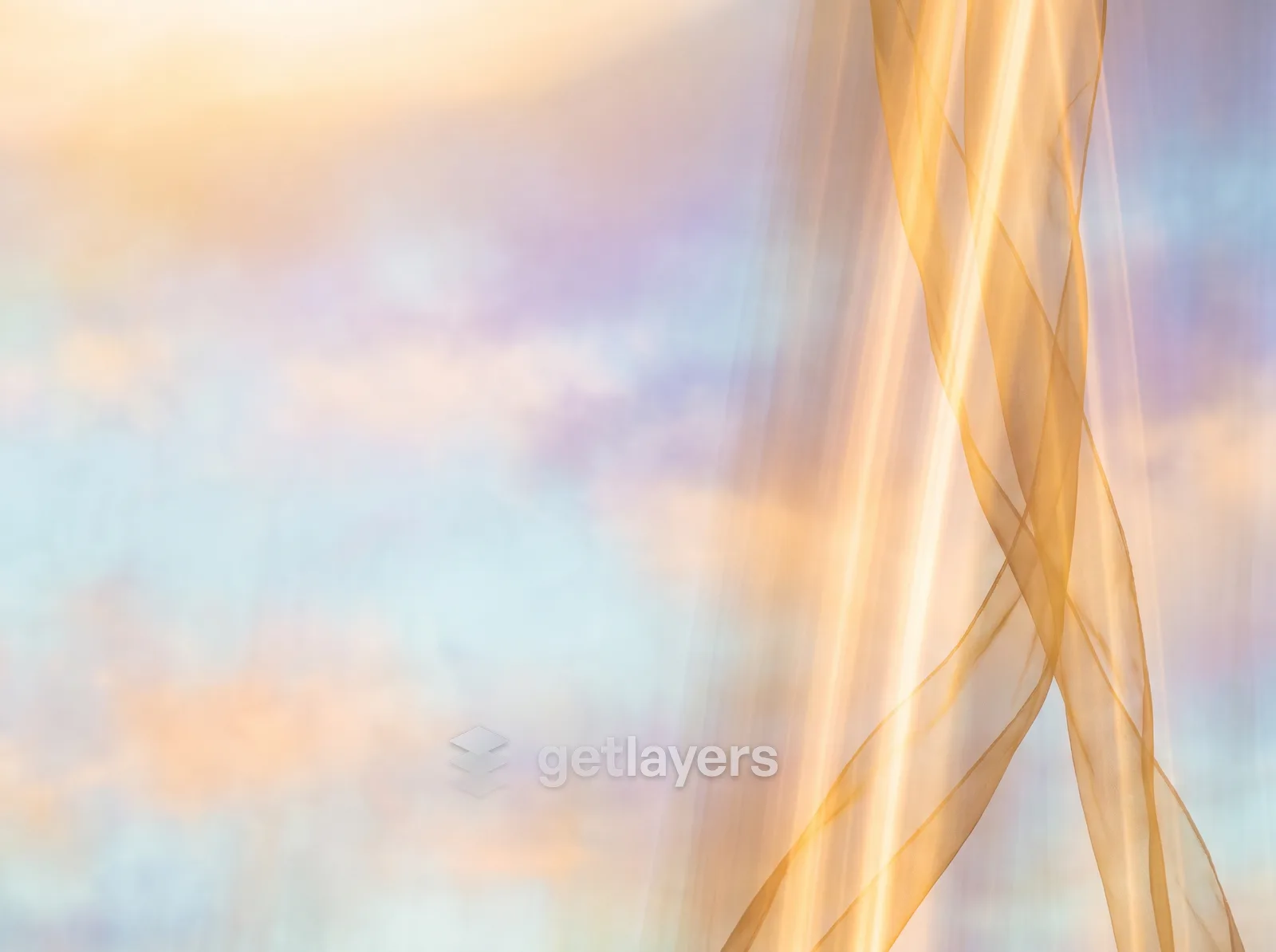 Sky Golden Ribbon